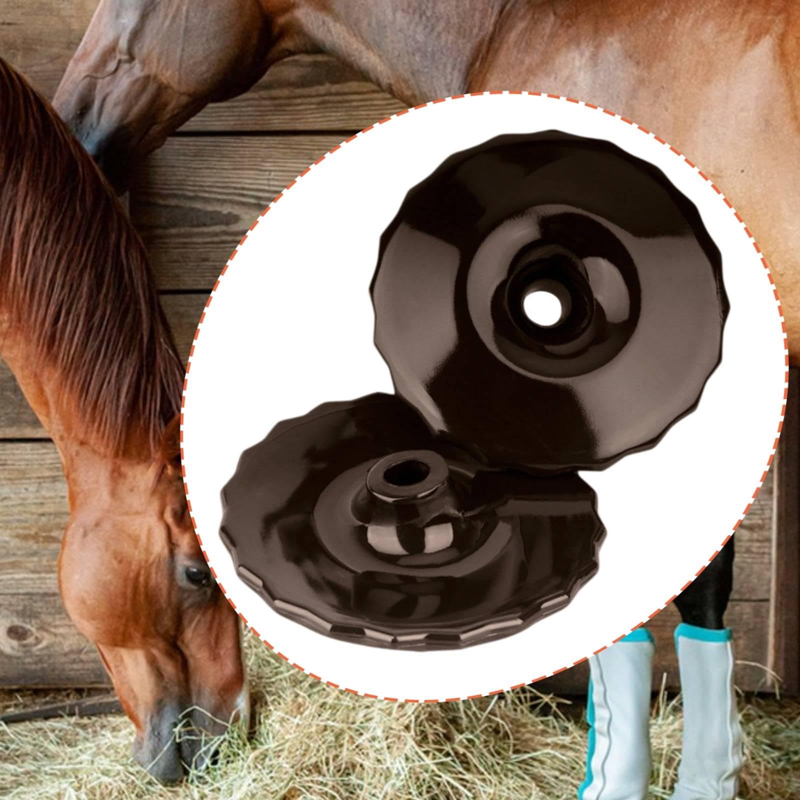 Protección para Caballos: Entrenamiento, Comodidad Y Ejercicio. Accesorios. Reemplaza 1 Par de Protectores de Patas, MarrÓn