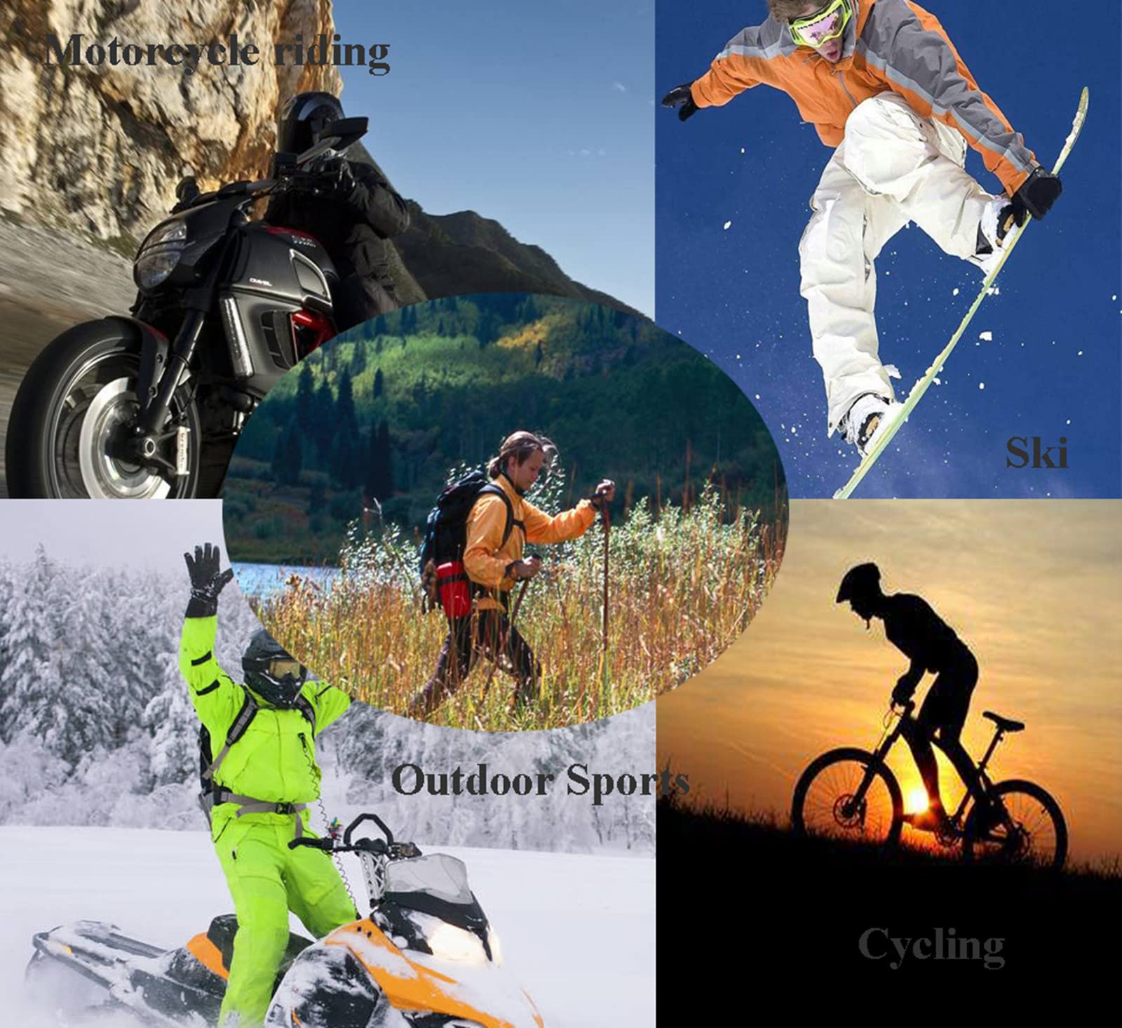 4 ginocchiere per moto, gomitiere, regolabili, antiurto, antiscivolo, protezioni per adulti, per motocross, corsa, ATV, pattinaggio
