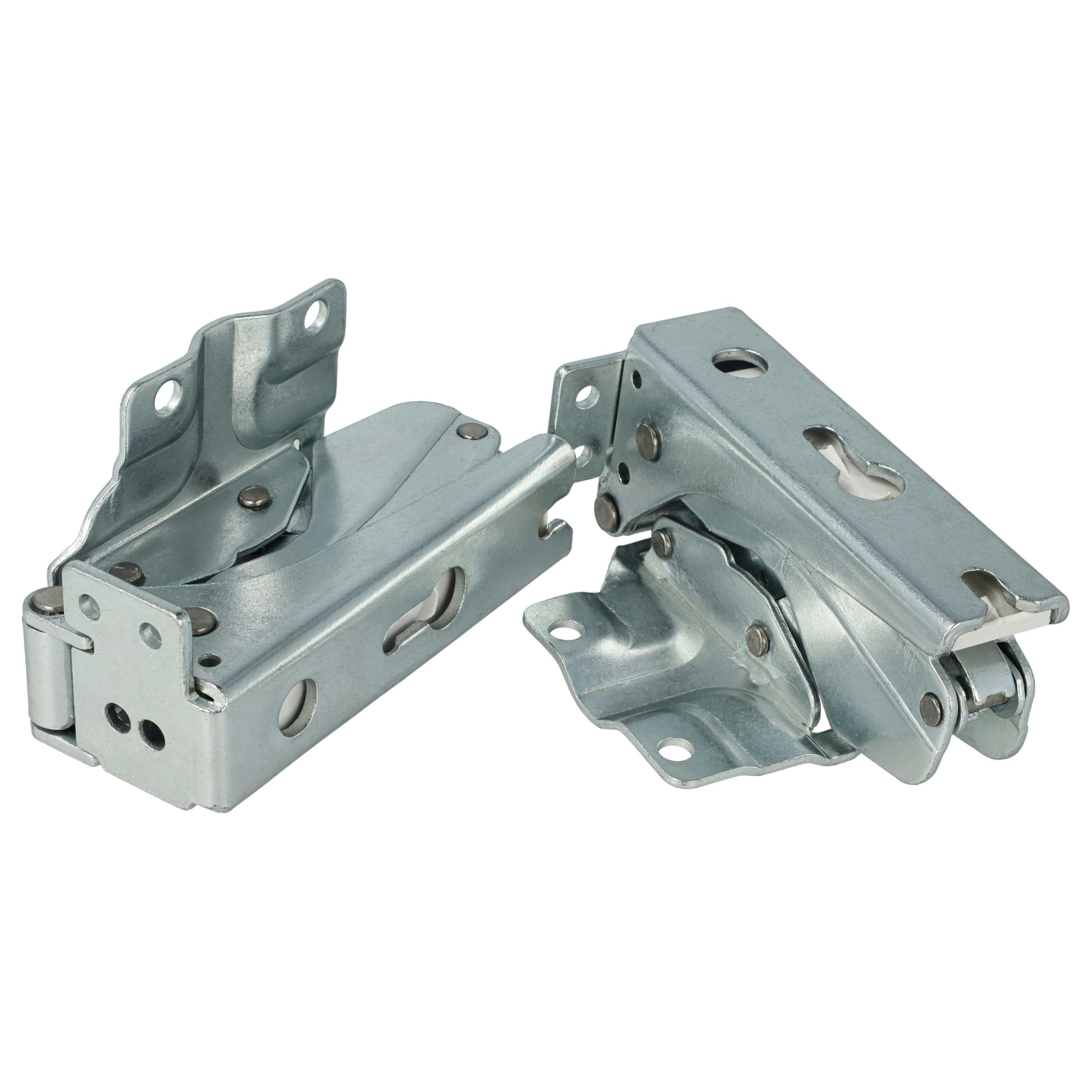 vhbw 4x Türscharnier Ersatz für Electrolux 407131425/8 für Kühlschrank | Reparatur-Set