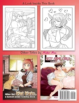 Furry Coloring Book: Coloring Book of Furries for Adults & Children