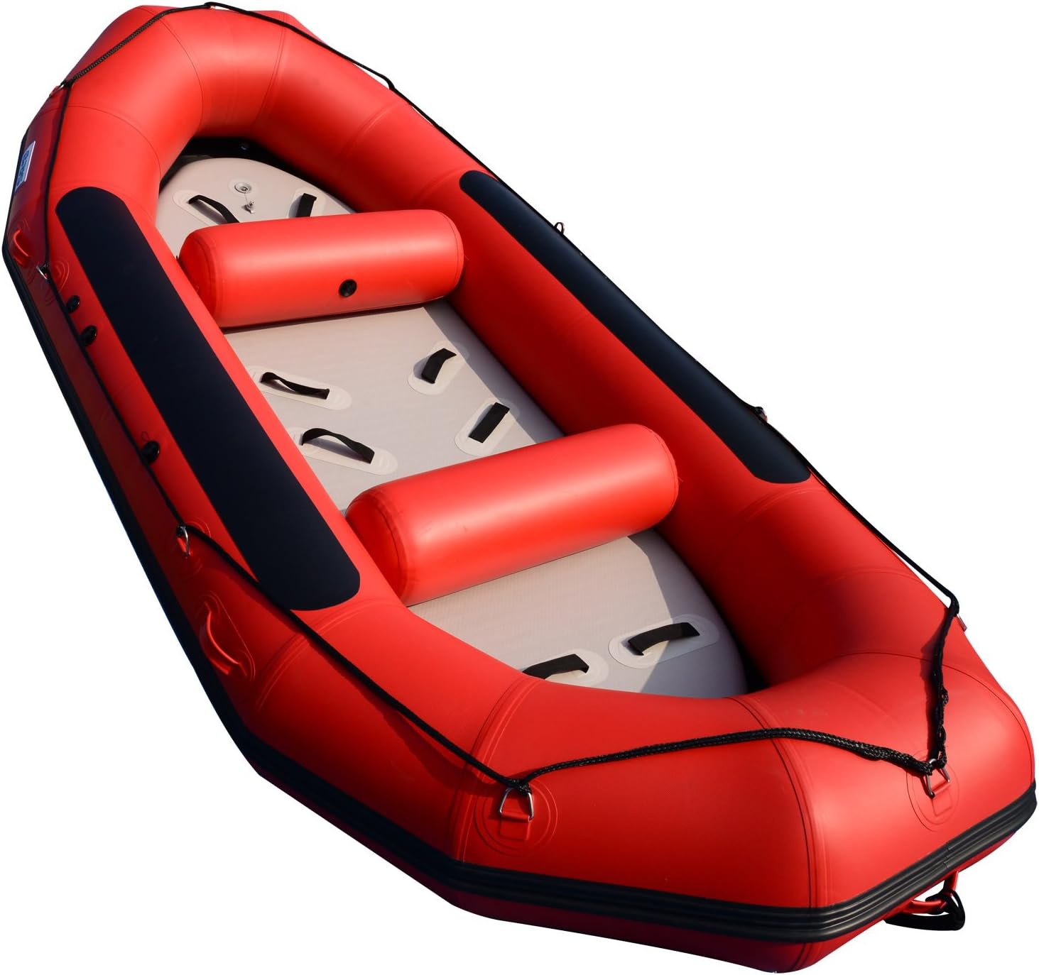 BRIS 1.2mm 13ft Inflatable White Water River Raft Inflatable Boat FloatingTubes