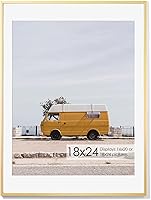 Vista 327 de Fun Memories Portarretratos de metal de 16 x 20 pulgadas con paspartú de 11 x 14 pulgadas, acabado de aluminio cepillado, parte delantera de vidrio