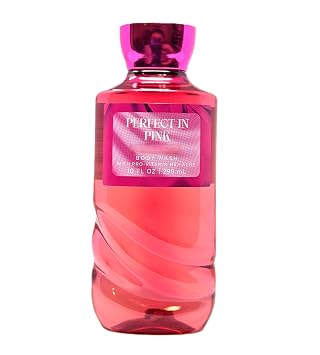 Bath and Body Perfect in Pink Body Wash 10 fl oz / 295 mL Fragrance notes vibrant cherries, pink camellia and whipped almond creme