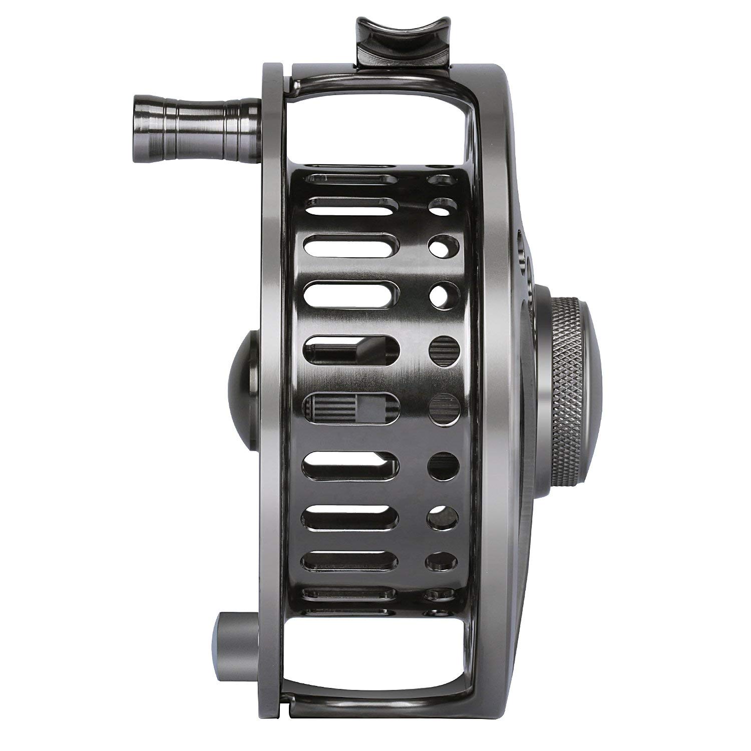 Goture Fliegenfischerrolle 3/4 5/6 7/8 9/10 Angelrollen, Fliegenfischen Rollen wasserdicht,Große Bohrung Druckguss Fliegenrolle 2 + 1BB Aluminiumlegierung Pre-Loaded Forellen Fliegenrollen