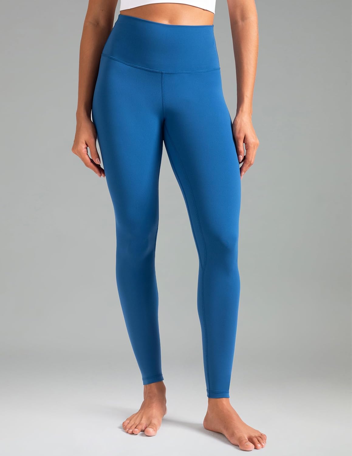  High Waisted Leggings for Women 28", Tummy Control Workout Full Length Yoga Leggings, Buttery Soft Yoga Pants thumbnail