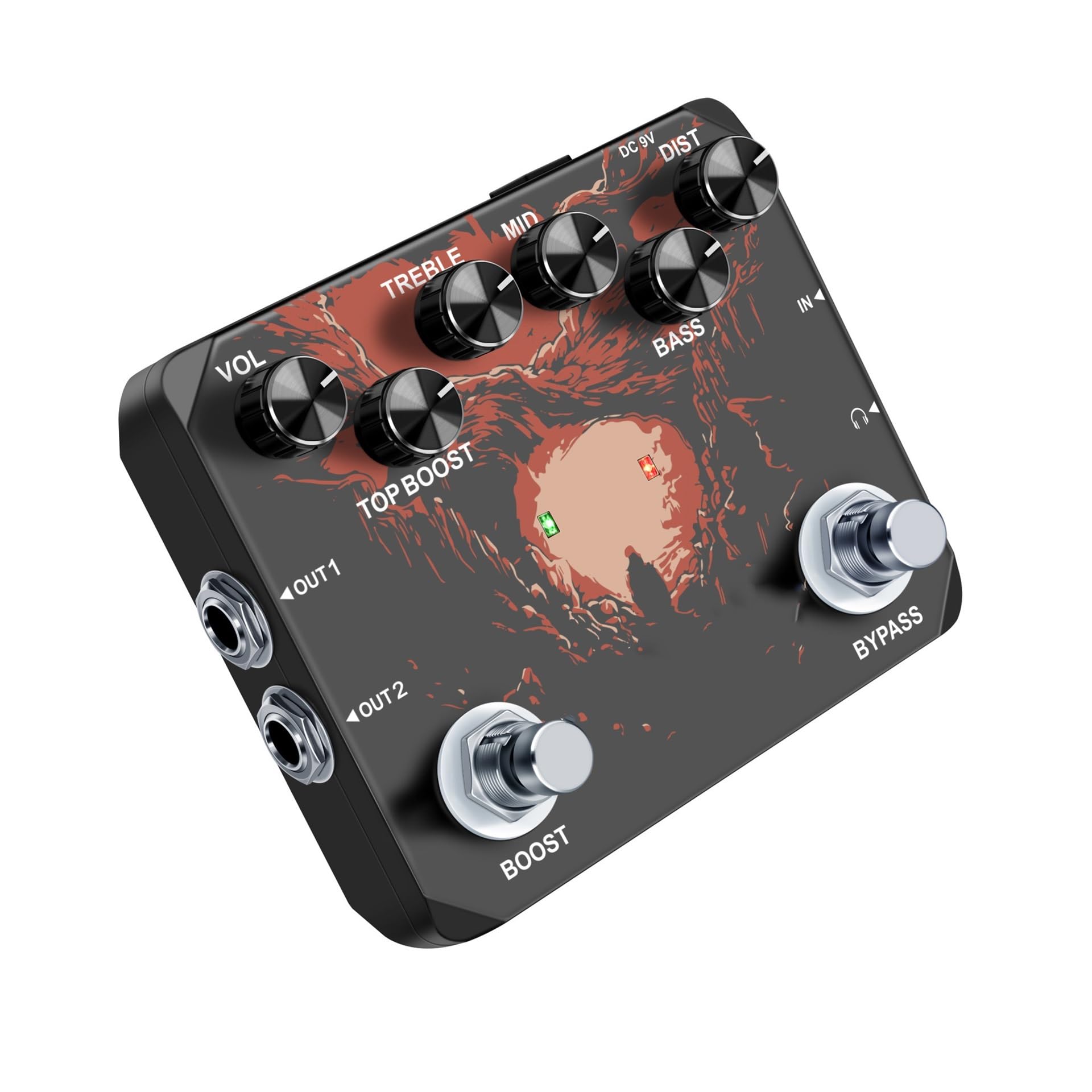Pedali Per Effetti Per Chitarra Elettrica Pedali Per Effetti Di Distorsione Heavy Metal Per Chitarra Accessori Per Strumenti Professionali