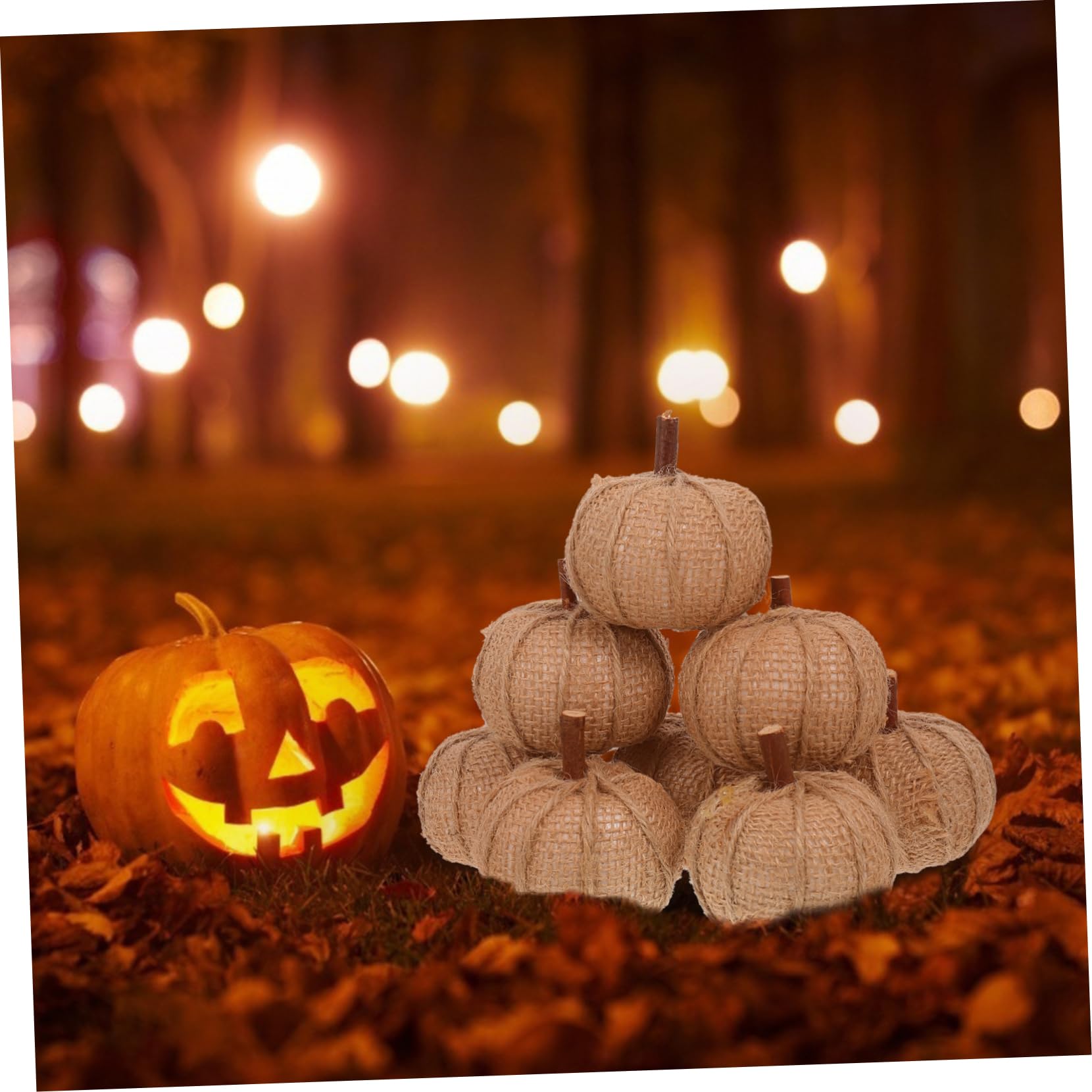 Alipis 24stücke Künstliche Kürbis Für Herbst Und Halloween-Dekoration Wasserdichtes Und Langlebiges Design Für Zuhause Und Partys