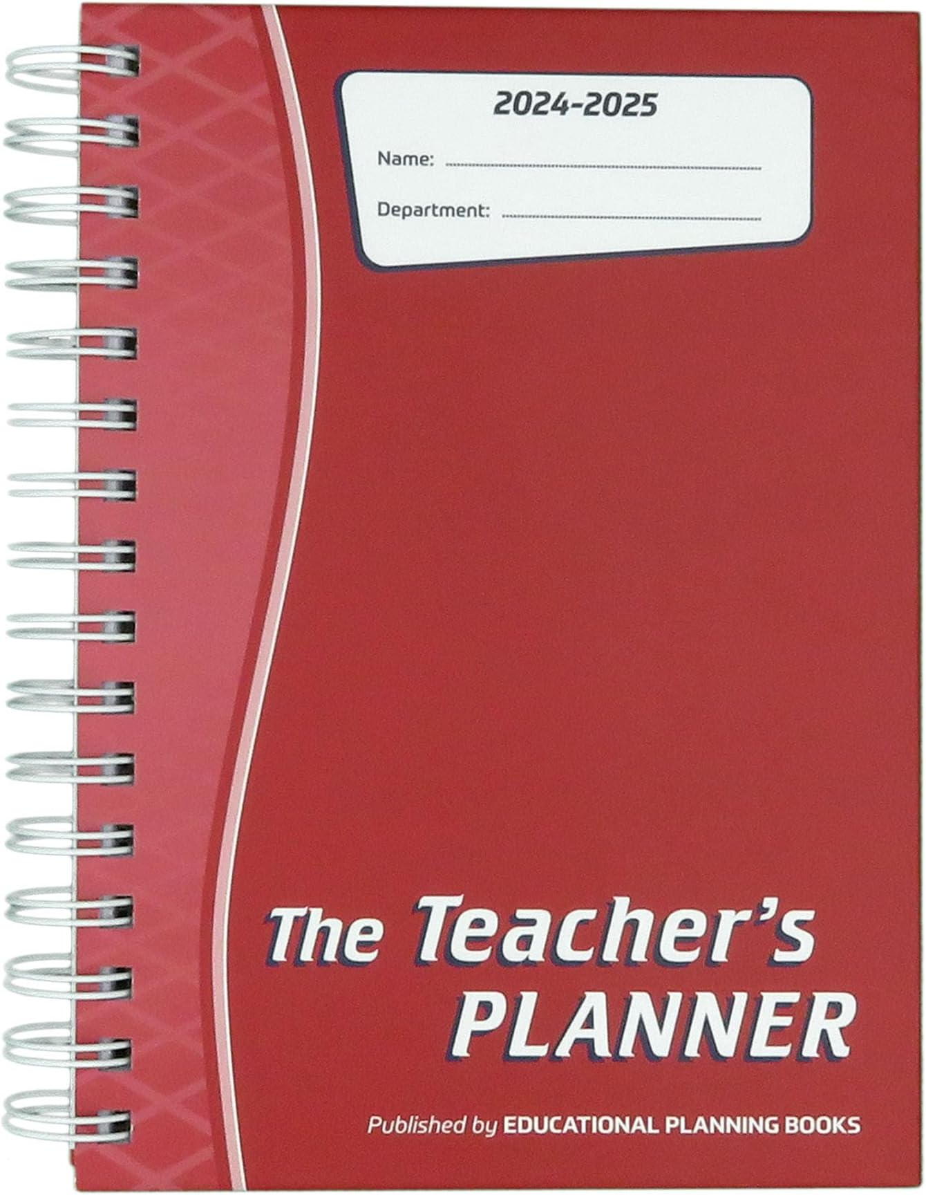 The Teacher's Planner 202425 A5, Red, 10 Period (TP11R) Amazon.co