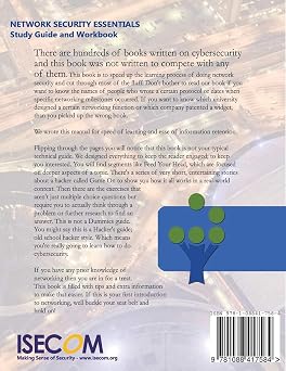 Network Security Essentials: Study Guide & Workbook - Volume 1 - Second Edition (Security Essentials Study Guides & Workbooks)