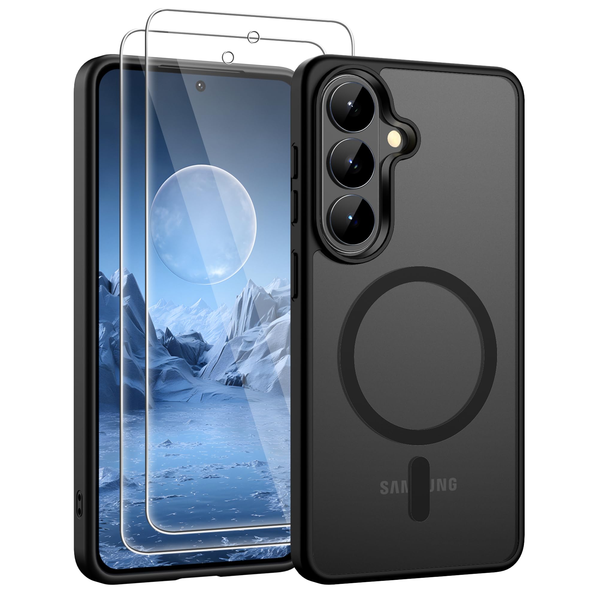Jshru für Samsung Galaxy S24/S25/S24 Plus/S25 Plus/S24 Ultra/S25 Ultra/S26/S26 Plus/S26 Ultra Hülle