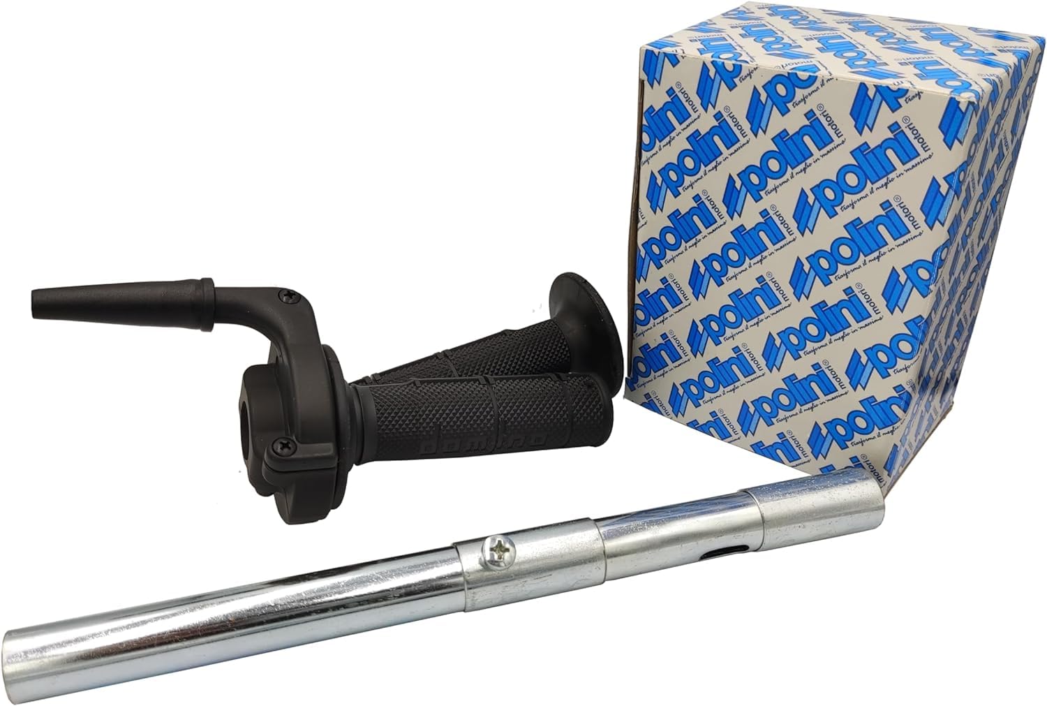 KIT completo TUBO COMANDO GAS RAPIDO POLINI DOMINO RACING PIAGGIO VESPA 50 SPECIAL R-L-N