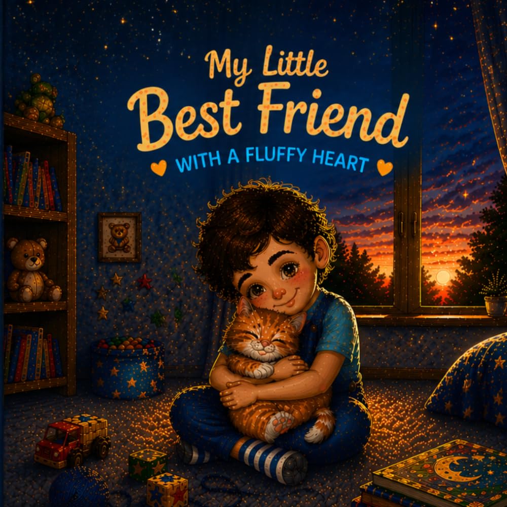 My little best friend: with a fluffy heart