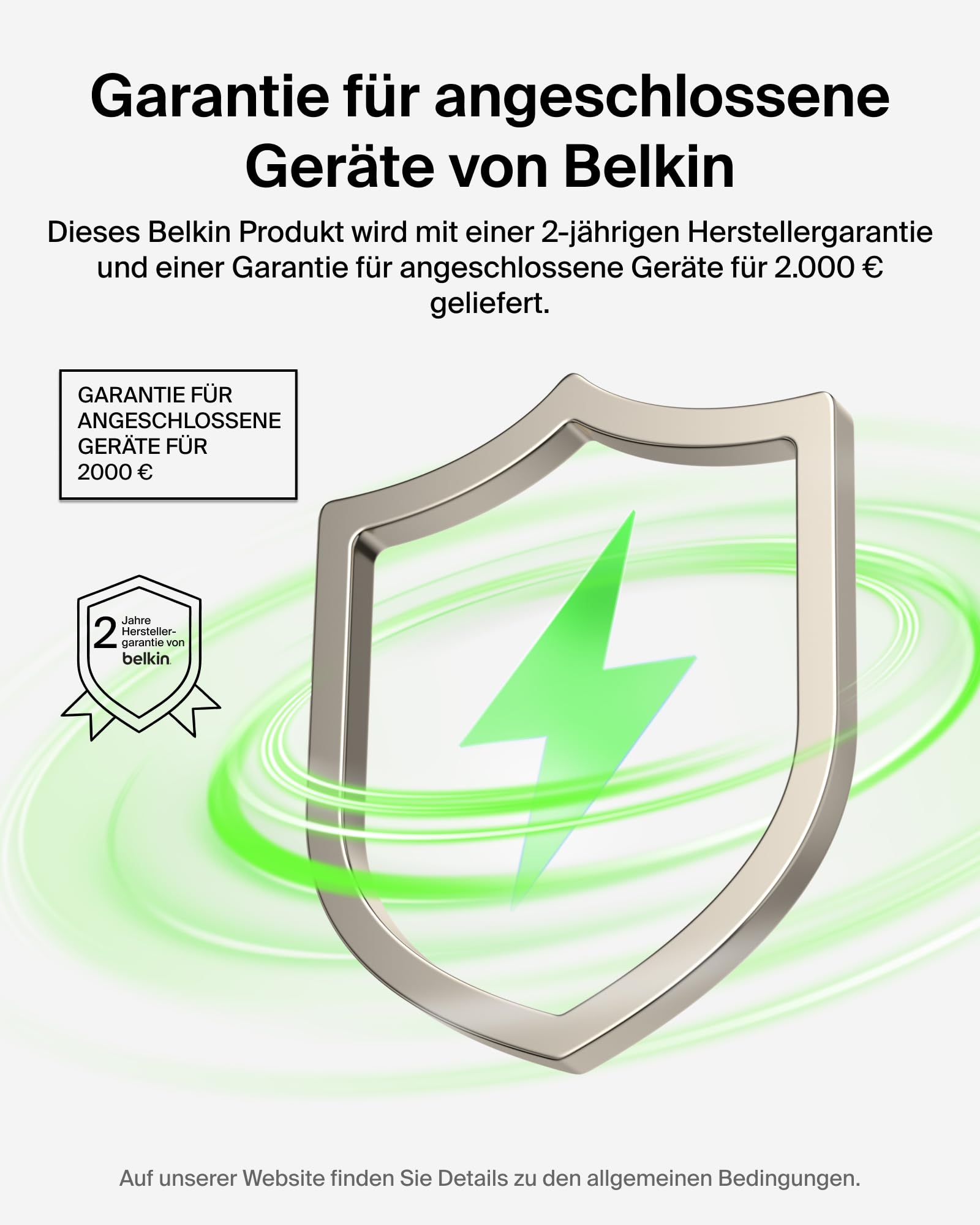 Belkin BoostCharge 10000mAh Magnetische Power Bank, 2 USB-C-Ports – Schwarz