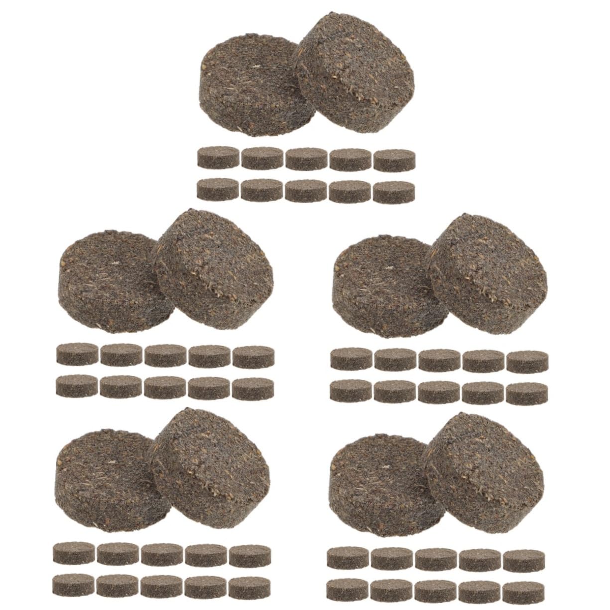 Abaodam 5 Set Accendifuoco Naturali Essiccati Carbone Accendifuoco Per Esterni Carbonella Accendifuoco A Rapida Accendifuoco Per Caminetti Legna Da Ardere 20 pezzi * 5