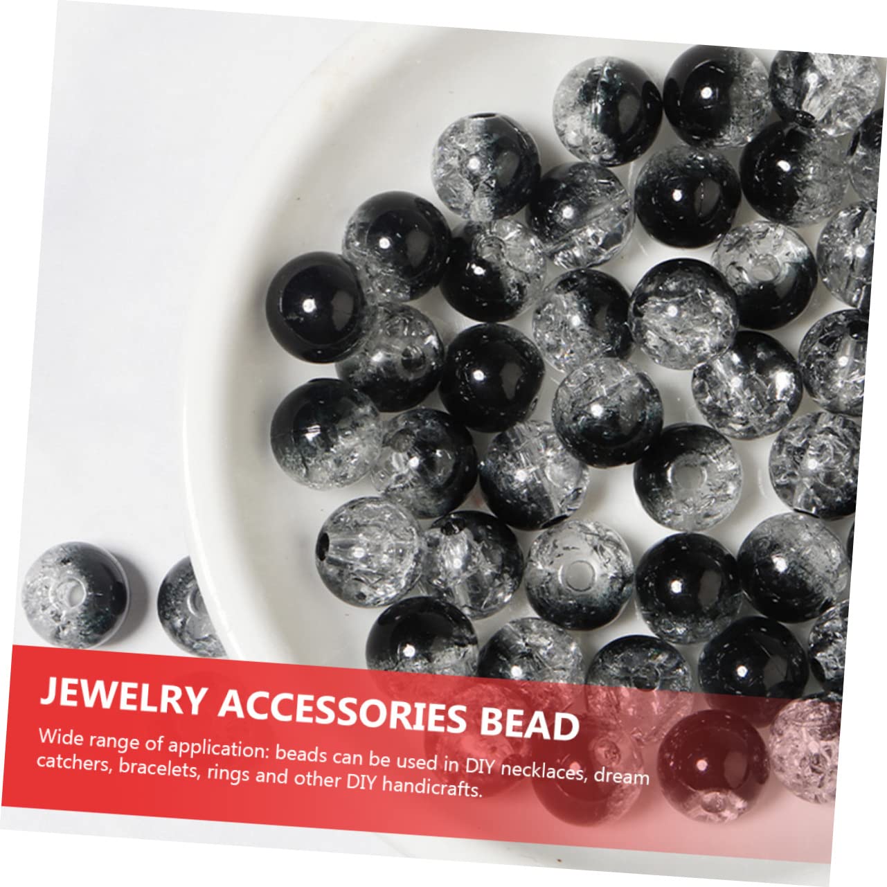 Kit 3000 Perline Di Vetro 6 Mm Per Gioielli Fai Da Te - 48 Colori Con Corda Elastica E Accessori - Per Bracciali Amicizia E Creazioni