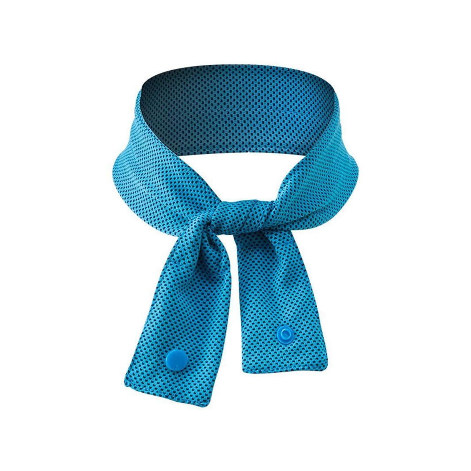 HNULGVI Cooling towel Cooling Ice Scarf Headscarf Cold Towel Belt Cool Feeling(Color 1)