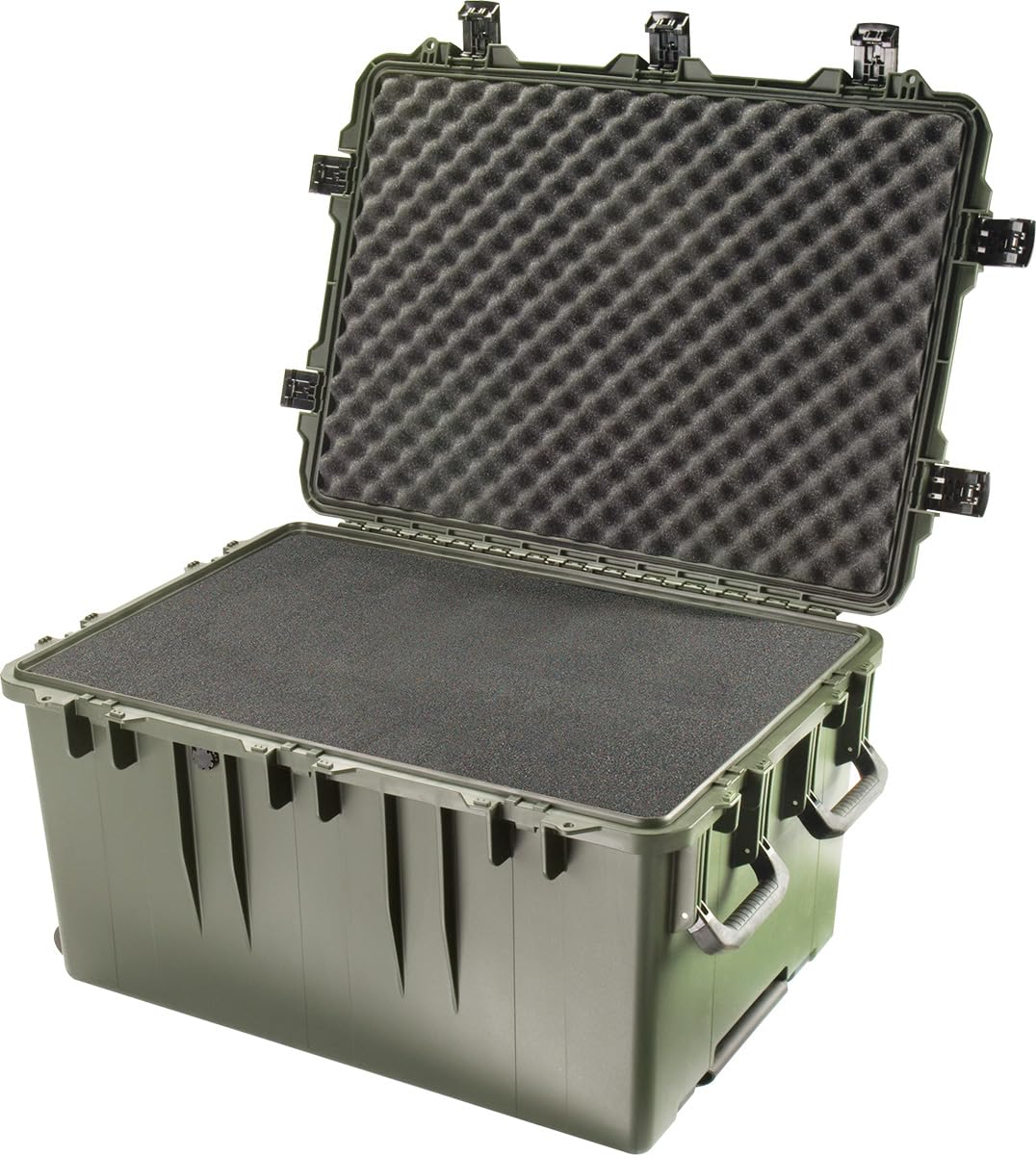 PELI IM3075 Valigia Protettiva; Protezione Superiore per Attrezzature di Valore come Fotocamere, Accessori per Droni, Strumenti Ottici; Resistente all'Acqua;181L; Con Schiuma; Verde OD