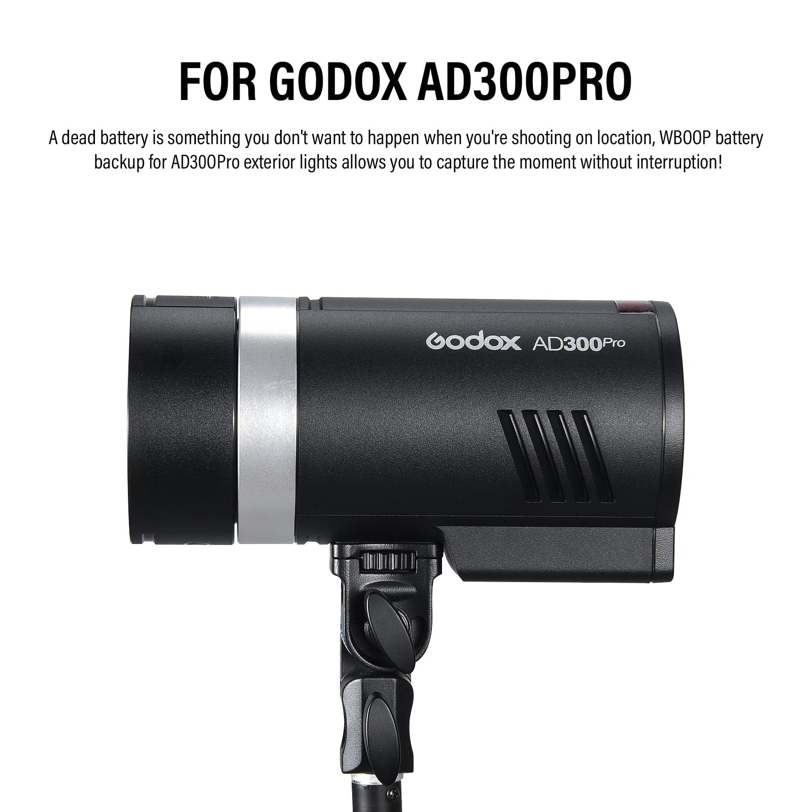 Godox WB300P Batería para Flash AD300PRO Battery WB300P de 14,4 V/2600 mAh para Flash Godox AD300PRO AD300PRO II