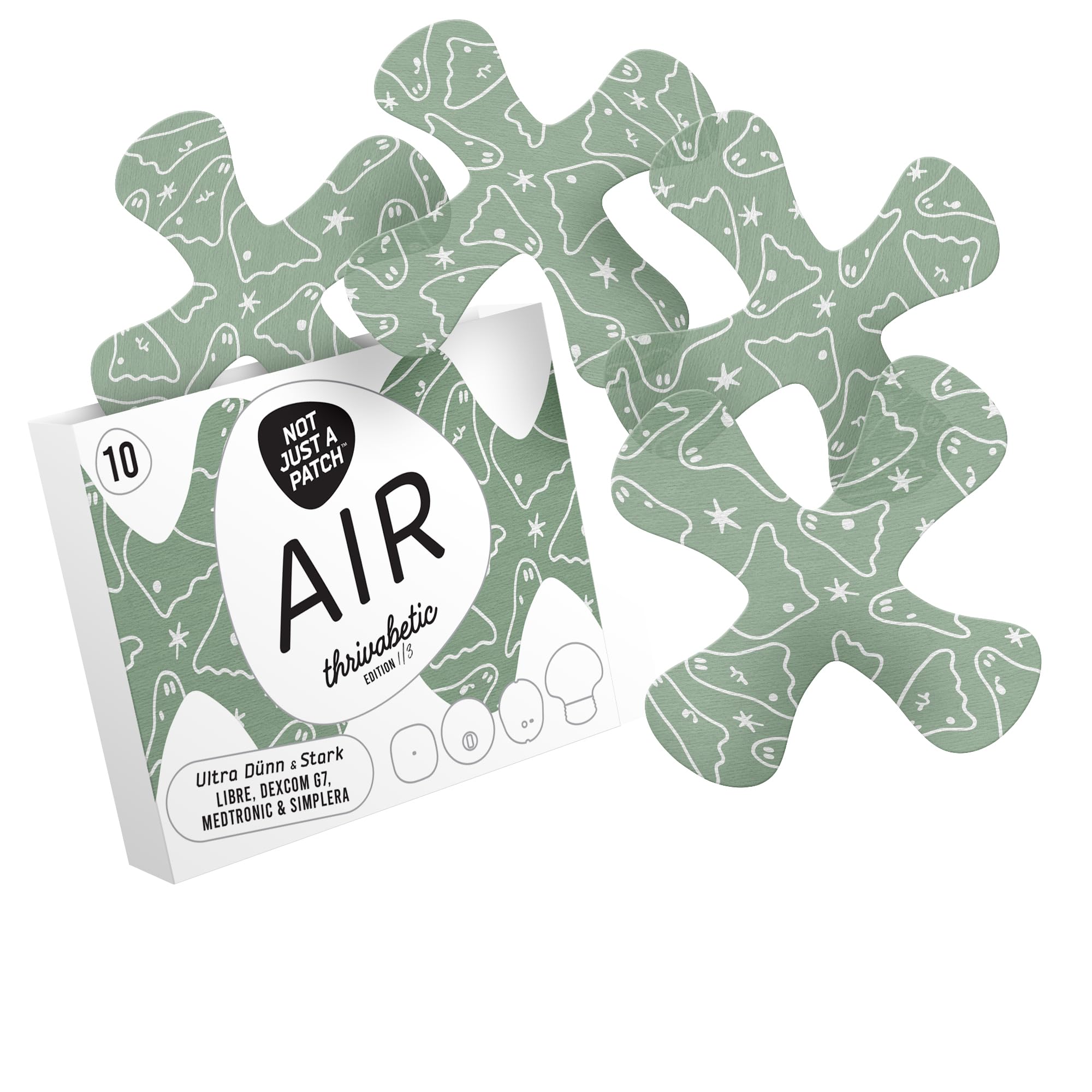 Amazon.com: Not Just A Patch Air X-Mini CGM Adhesive Patches for