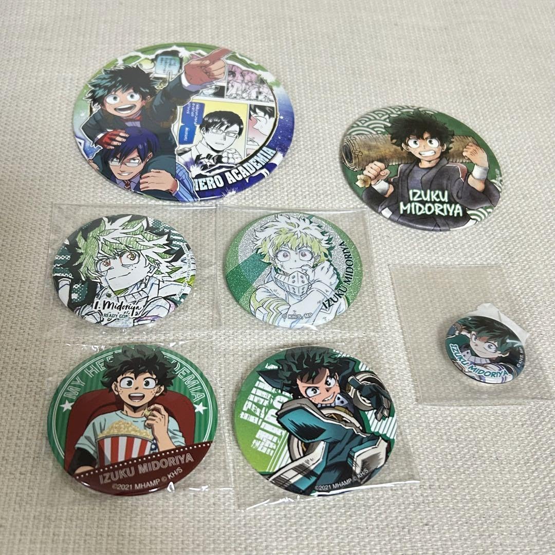 Amazon.co.jp: ヒロ アカ展 緑谷出久 缶バッジ キャラポップストア