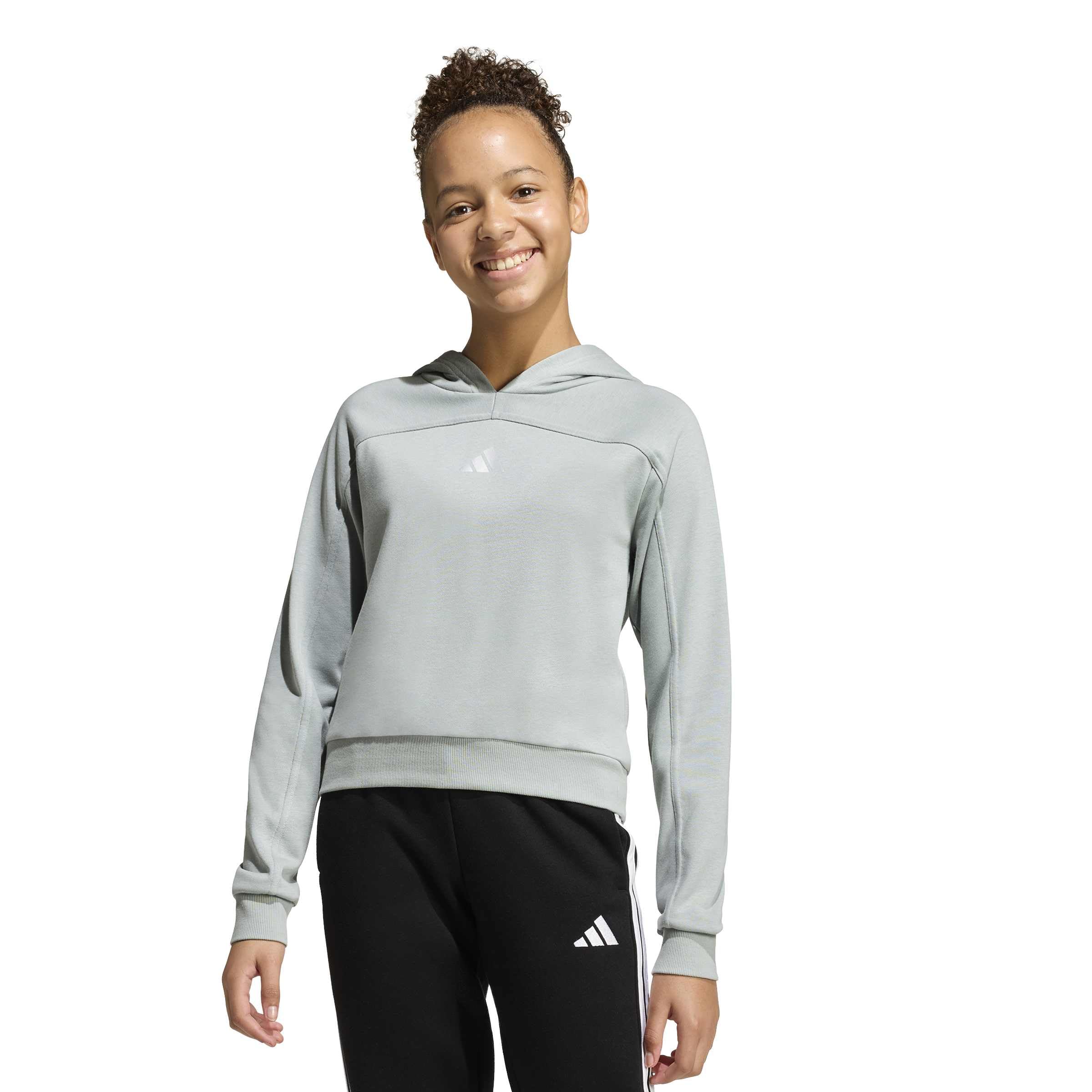 adidas Junior Girl Holiday Glam Cropped Sweatshirt Sudadera Niñas