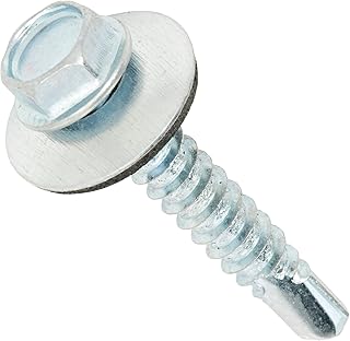 Merriway BH04080 (20 Pcs) Self Drill Hex Head...,