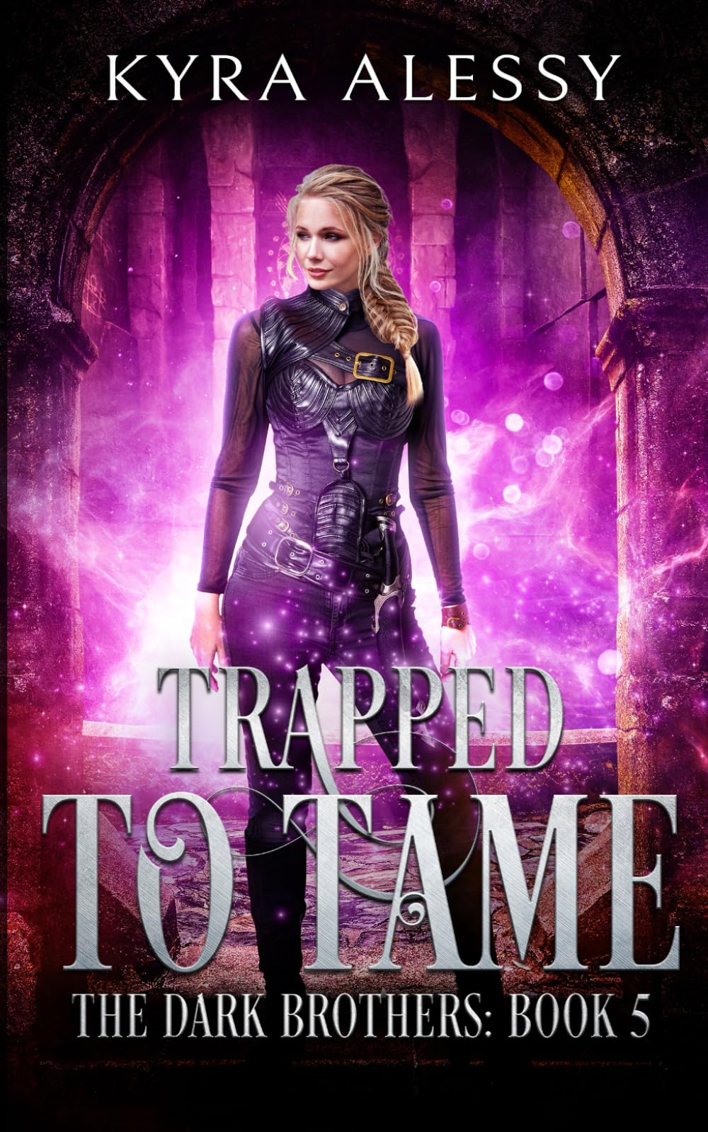 Trapped to Tame: A Reverse Harem Enemies to Lovers Dark Romance (The Dark Brothers Book 5)