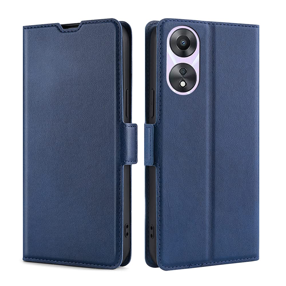 Custodia Portafoglio Per Oppo A78 5G | Pelle PU Con Slot Carte