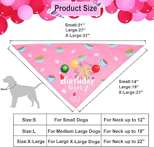 Miniatura 3 de ADOGGYGO Bandana de cumpleaños para perro, conjunto de sombrero para perro, cachorro, suministros para fiesta de cumpleaños, bandana para perro,