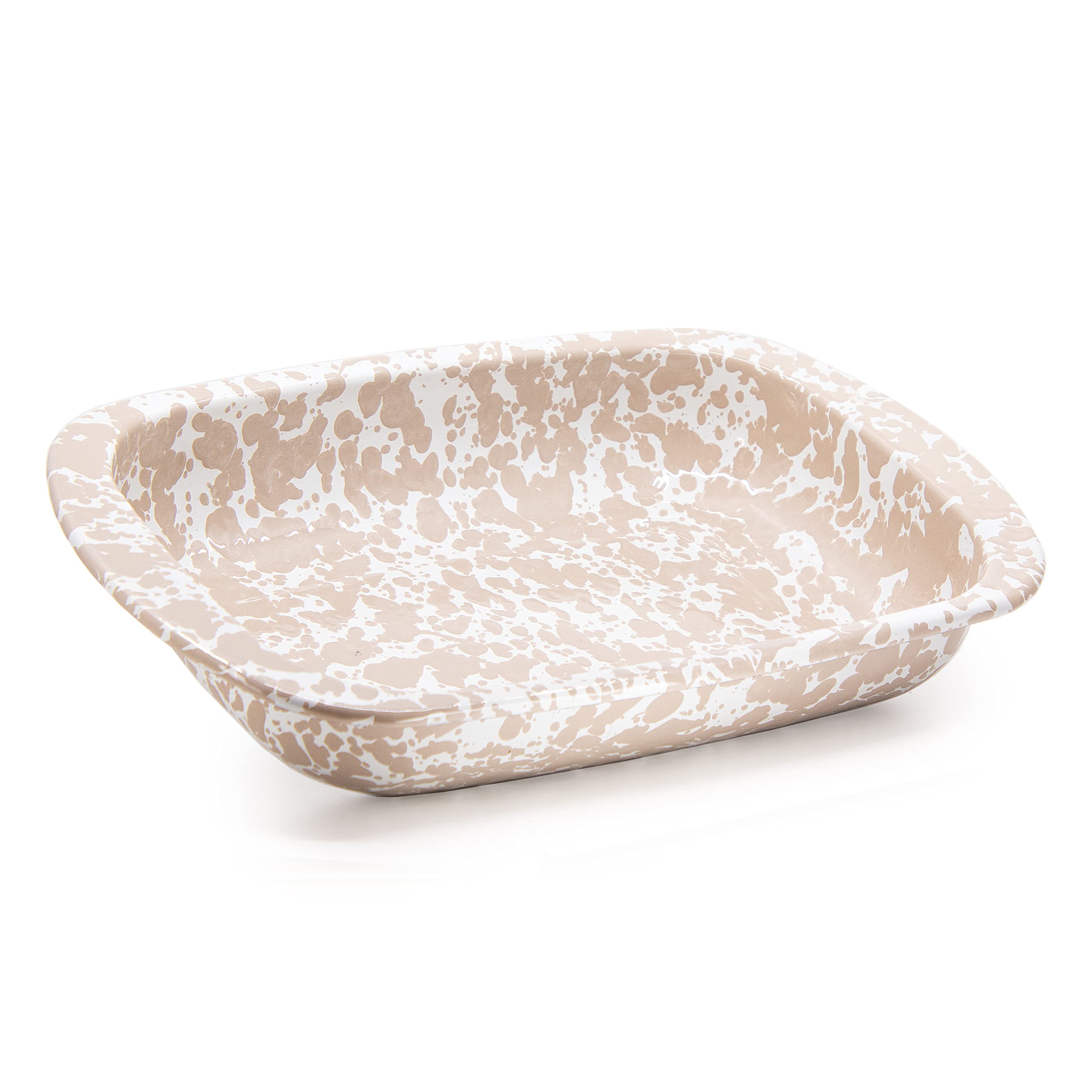 Golden Rabbit Moule à gâteau en émail - Motif tourbillon taupe - 3 l