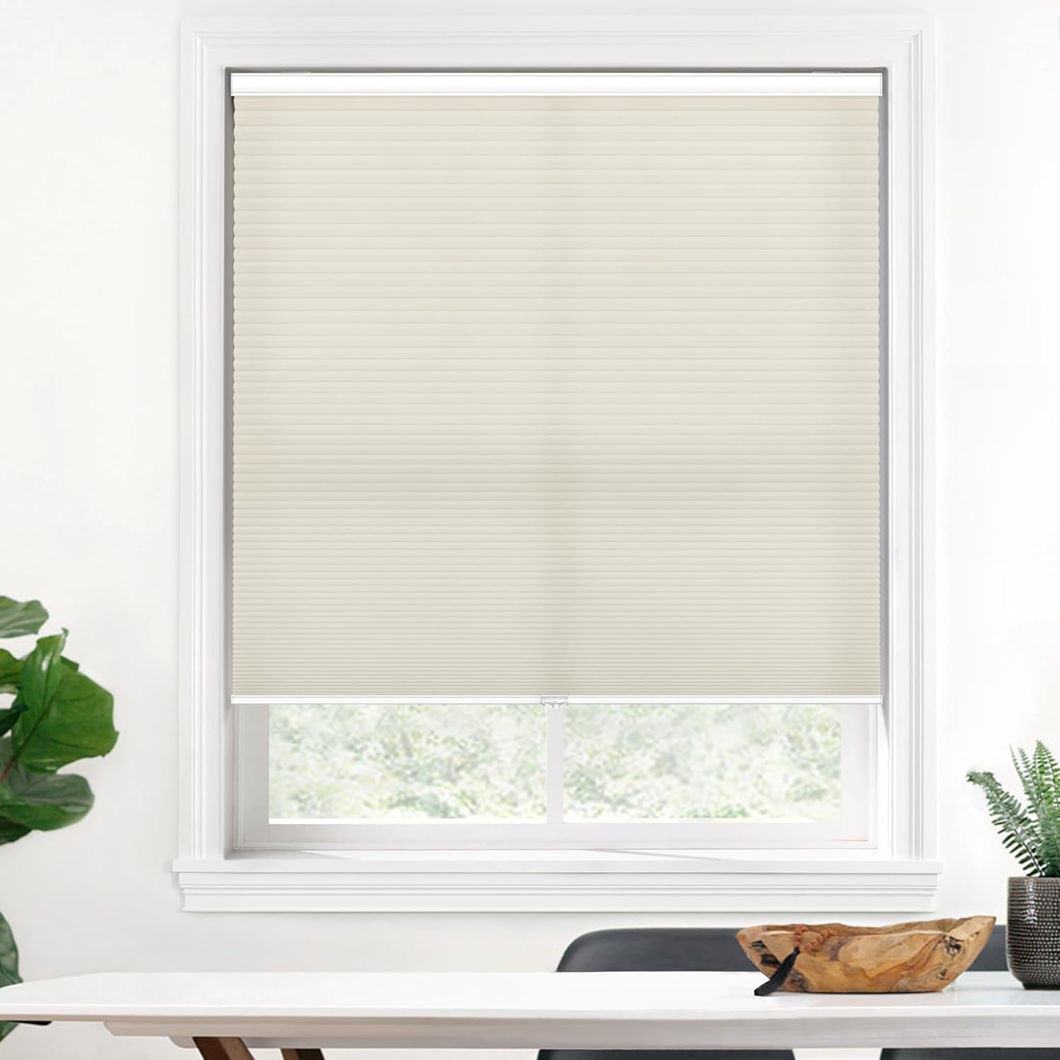 LazBlinds Cordless Cellular Shades, Light Filtering 1.5