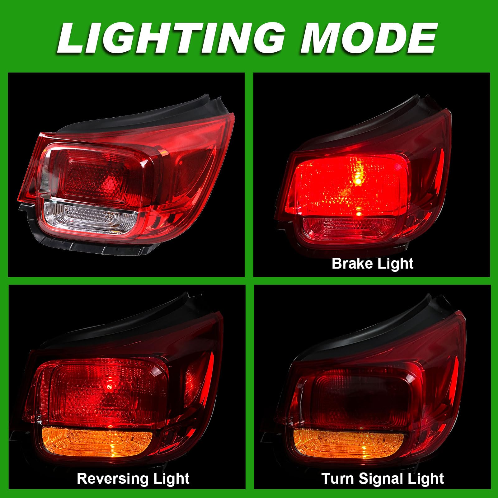 Fits 2013 2014 2015 Chevy Malibu LTZ 2016 Limited LTZ Sedan LE - Foto 10