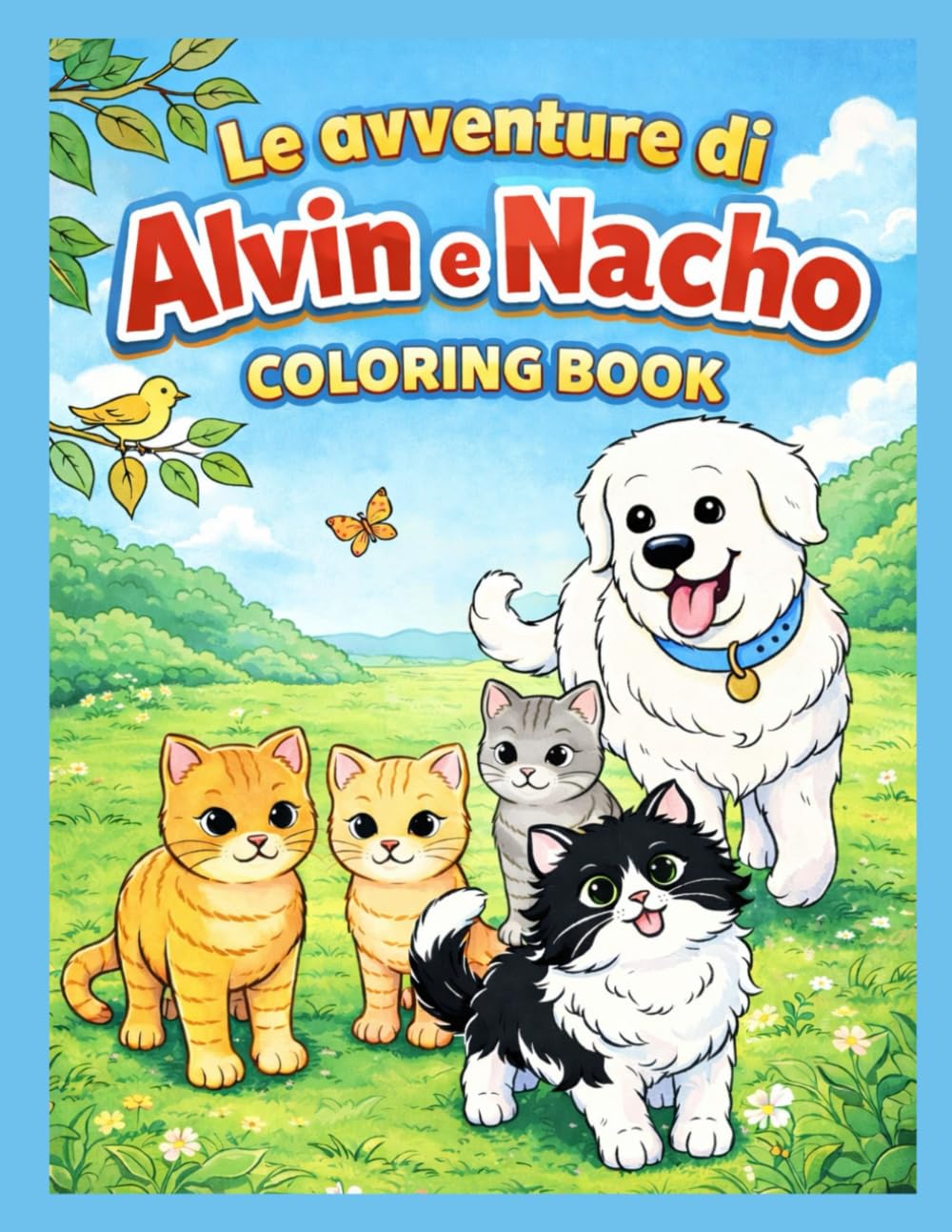 Le avventure di Alvin e Nacho: Coloring Book