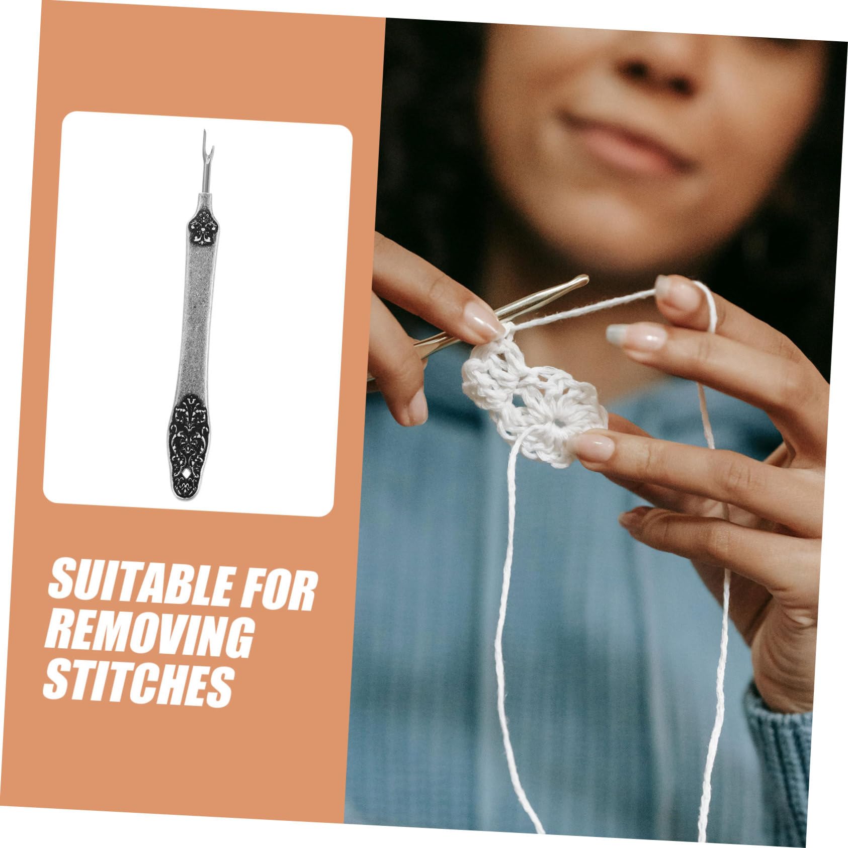 HOODANCOS 4piezas Herramienta De Costura Desgarrador De Hilo Antiguo Destripador De Costuras De Accesorio De Coser Práctico y Duradero Para Proyectos De Manualidades y Reparaciones Textiles