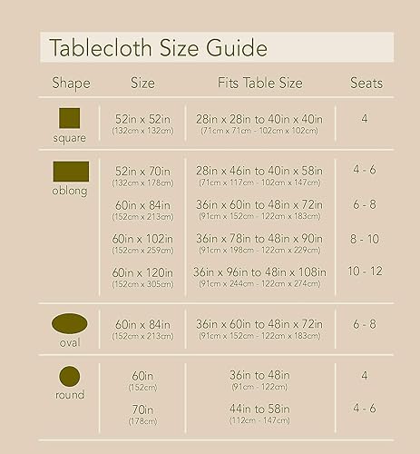 Miniatura 7 de Newbridge - Manteles de tela resistentes a la suciedad para interiores y exteriores con estampado contemporáneo