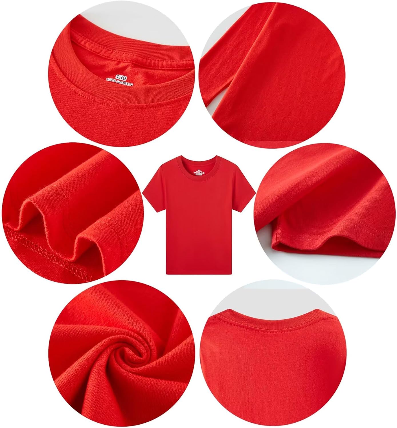 Family Feeling Boys Short Sleeve Crewneck Kids T-Shirts Top Girls Tee - Image 3