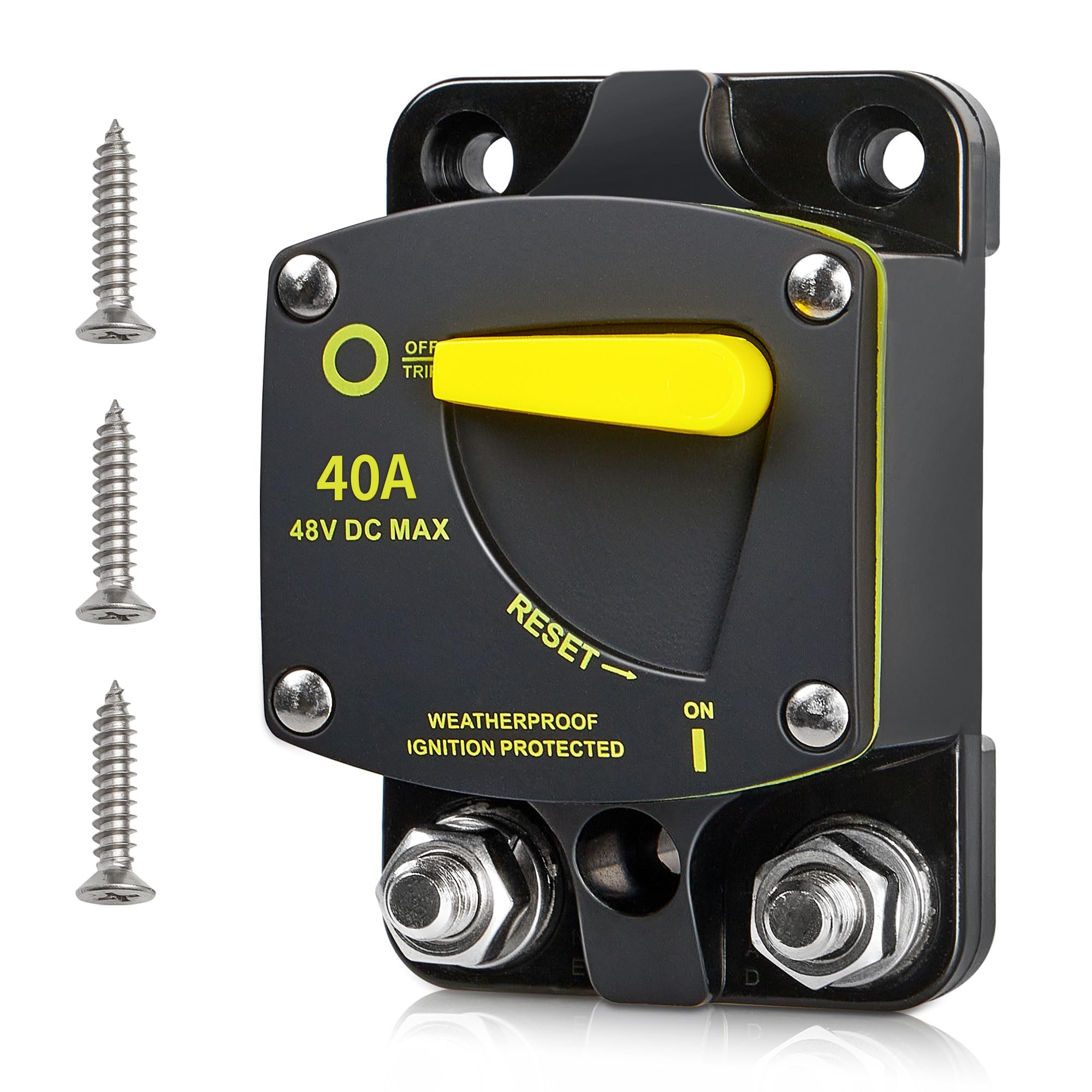 Amazon.com: RED WOLF BS6040 40A Amp Circuit Breaker W/Manual