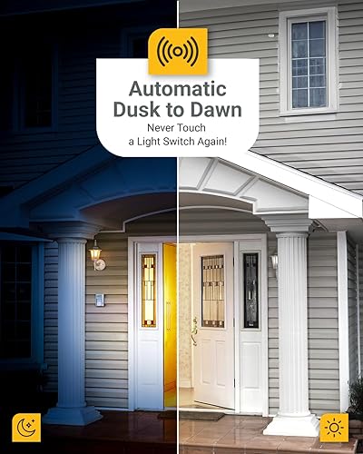 Miniatura 2 de Sunco Lighting 10 Pack Dusk to Dawn Light Bulbs Outdoor Candelabra LED B11, 5W Equivalent 40W, 4000K Cool White, 500 LM, Edison Vintage Filament E12