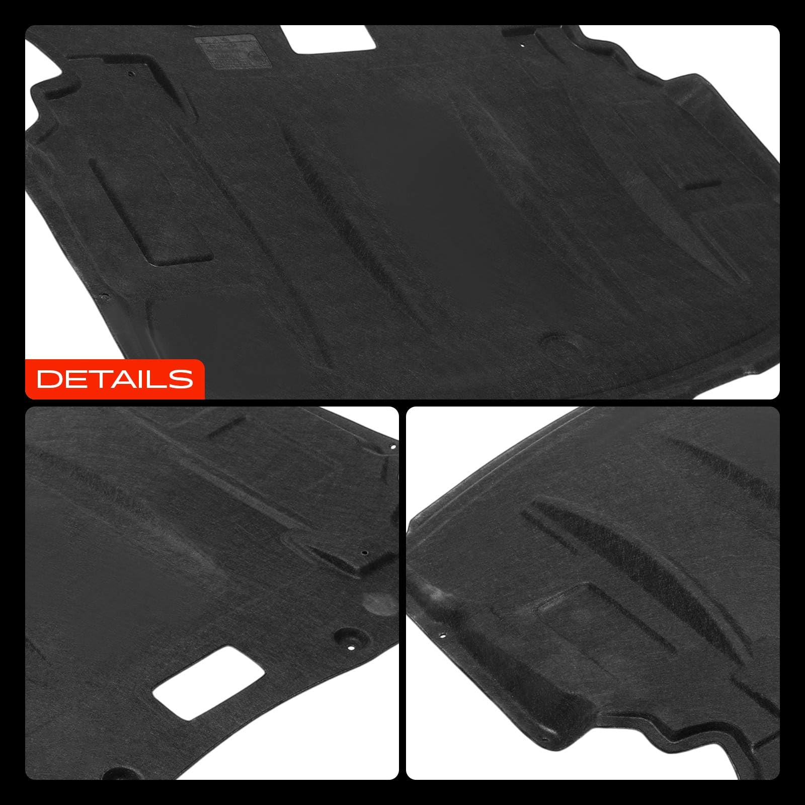 Frankberg Protezione sottoscocca protezione motore parte inferiore | Compatibile con: Serie 5 E60, Serie 5 Touring E61