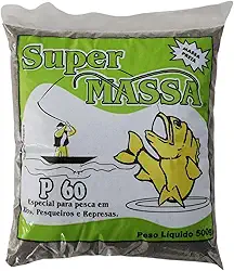 Massa De Pesca Isca Em Pó Proteína Peixes Carnívoros 500g