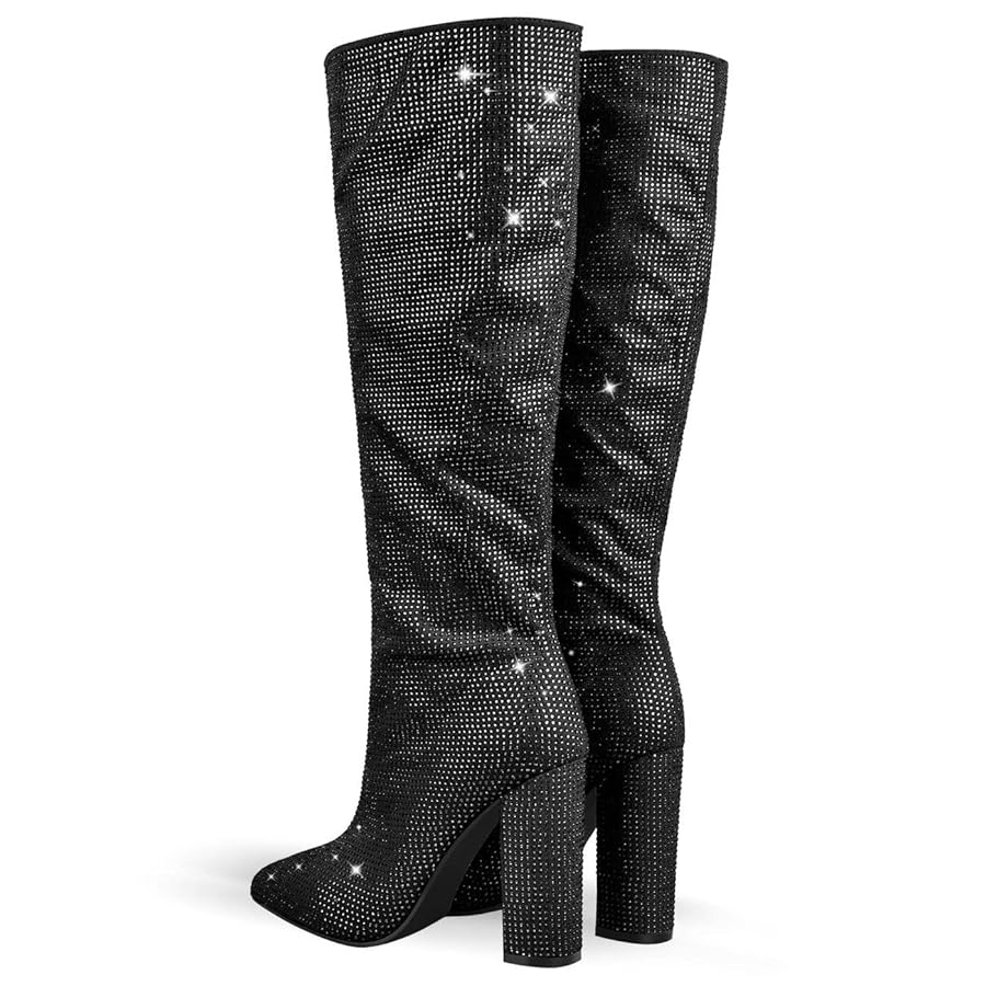 MOUSSY♡POINTED LONG BOOTS PARSON | Pointed Toe Knee-High Stiletto Boots – LINEA Paolo