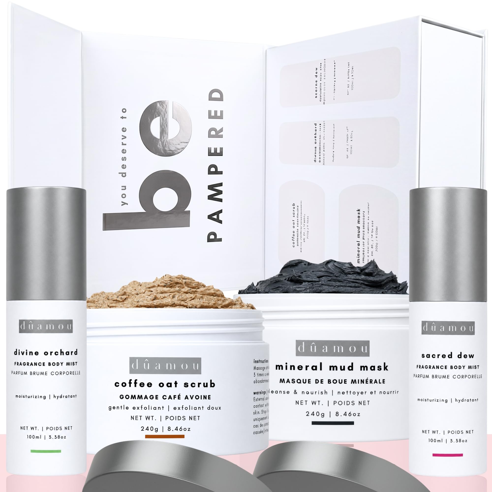 IV01 Gift Set For Women - Luxury Rejuvenating Pampering Self-care Skincare Set | Premium Gift Box with 4 Full-Size Products, Perfect Gifts for Women