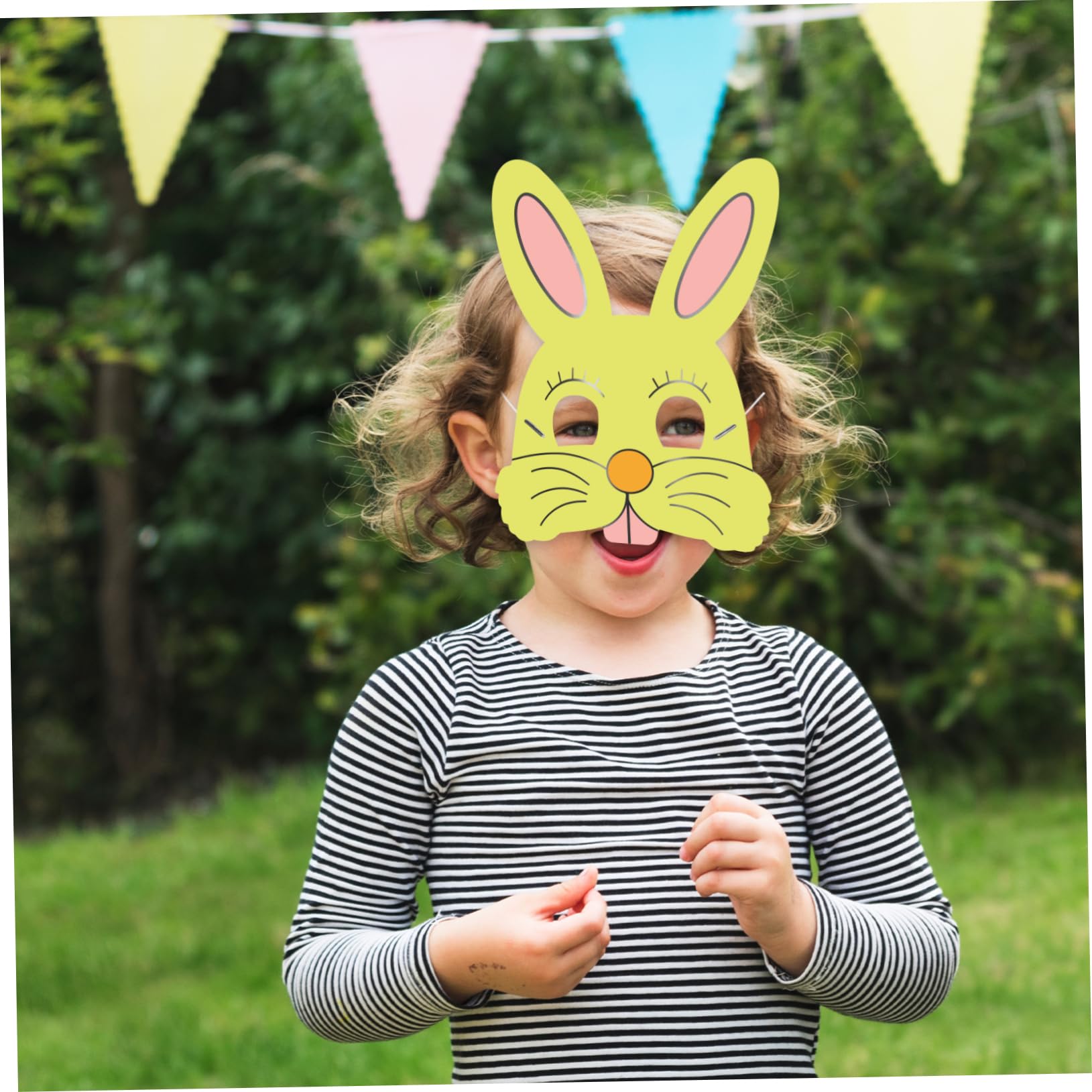 NUOBESTY 5 Sätze Tierische Maske Bastelset Basteln Für Tiermasken Wolfsmaske Maskerademaske Selber Machen Diy-maske Für Heimwerker Maskerade Masken Masse Papier 16 Stücke * 5