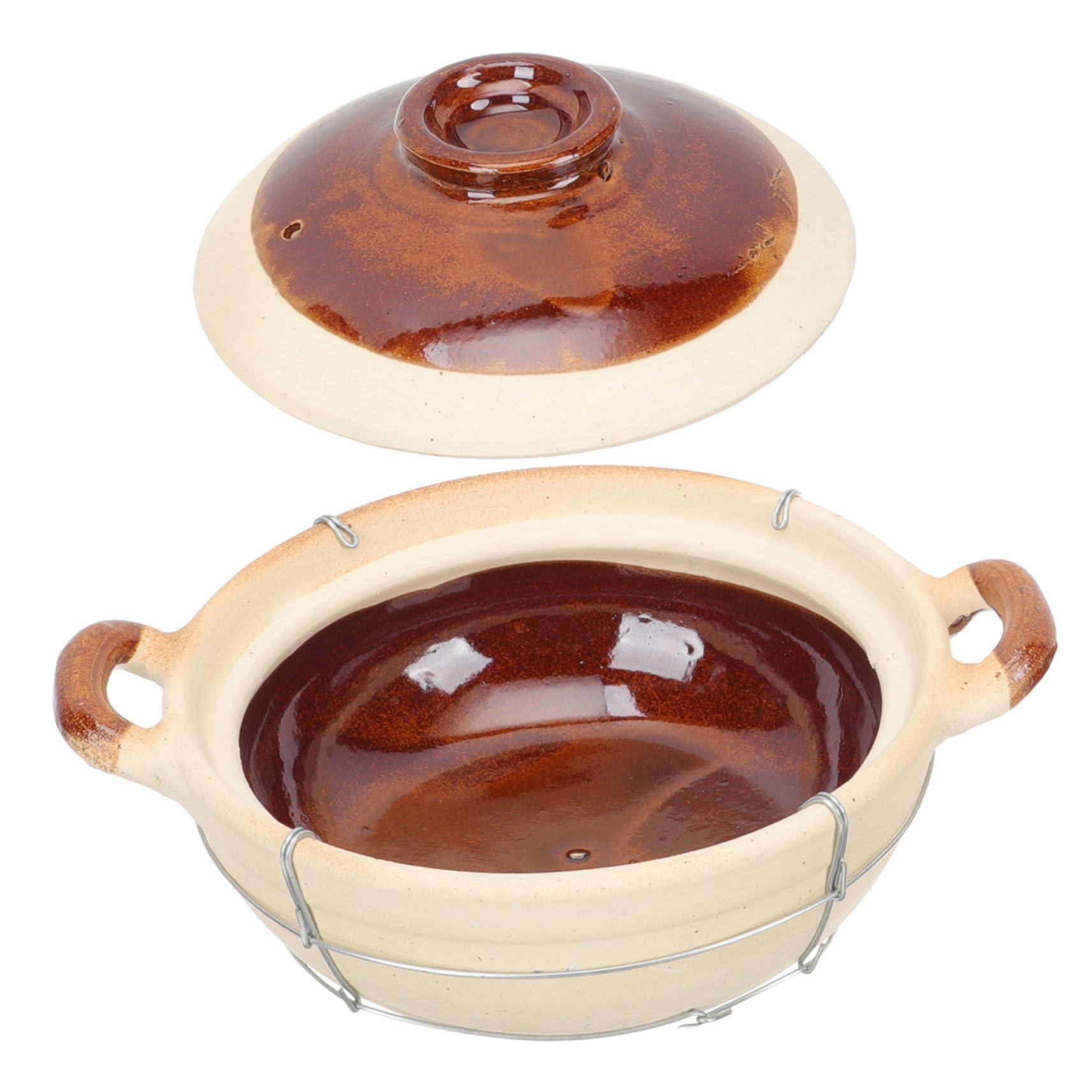 Cocotte haute température en terre cuite anti-fissure pour soupe