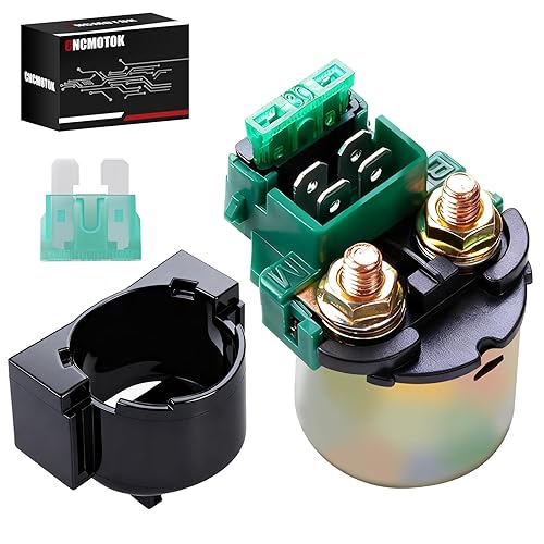 Solenoide de relé de arranque para Kawasaki Bayou 220 KLF220 1988-2002 Bayou 250 KLF250 2003-2010 KLX650 1993-1996 Vulcan 800 1996-2005 Honda VT750C