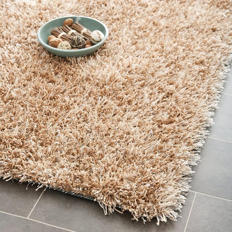 Image of zia carpets Cozy Soft Shaggy Non Slip Carpet for Home Decor Aesthetic Rugs with 2.5 inch Thikness Size 8x10 feet