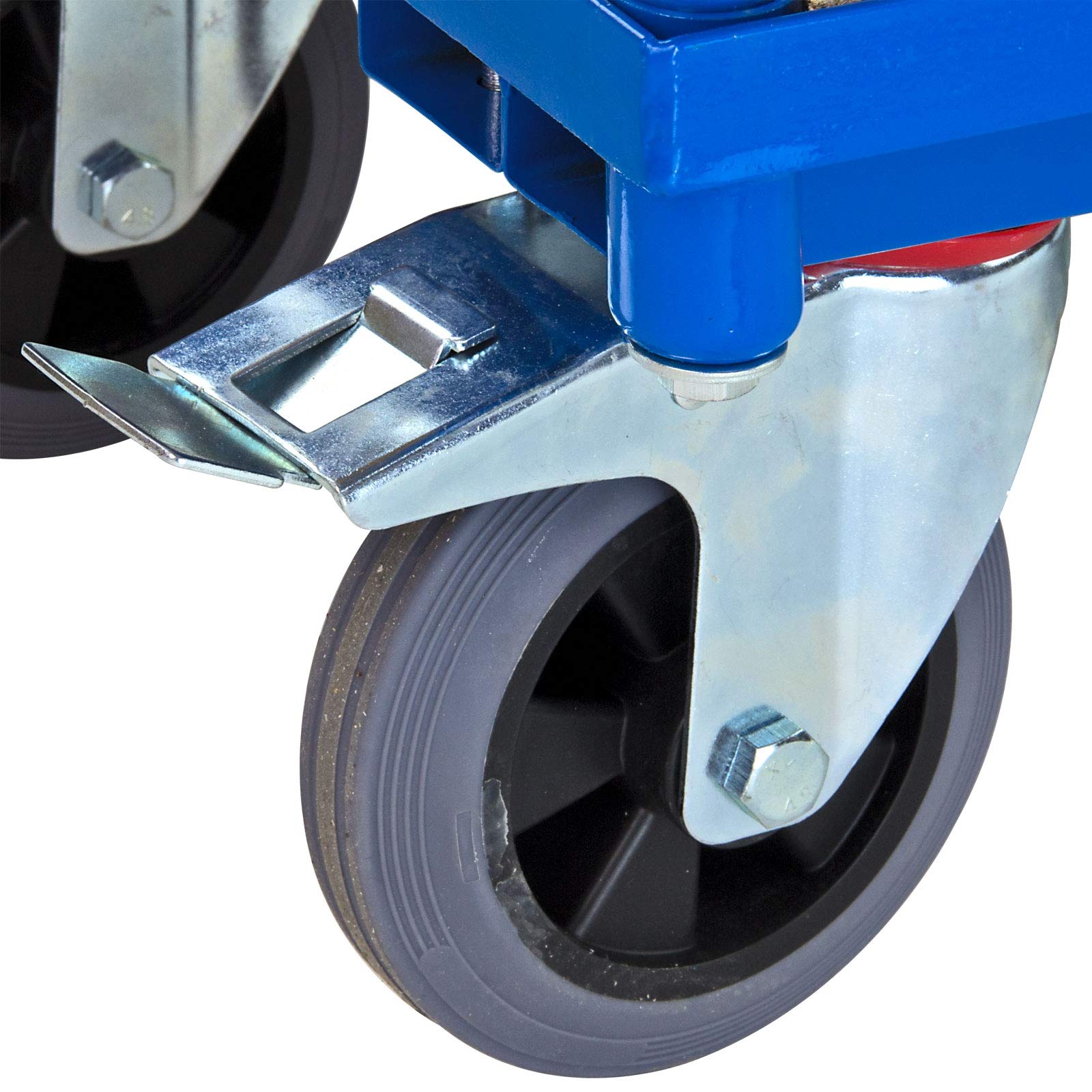 ADB Transportwagen 1 Boden und 4 Holzwänden Handwagen Plattformwagen Transportkarre
