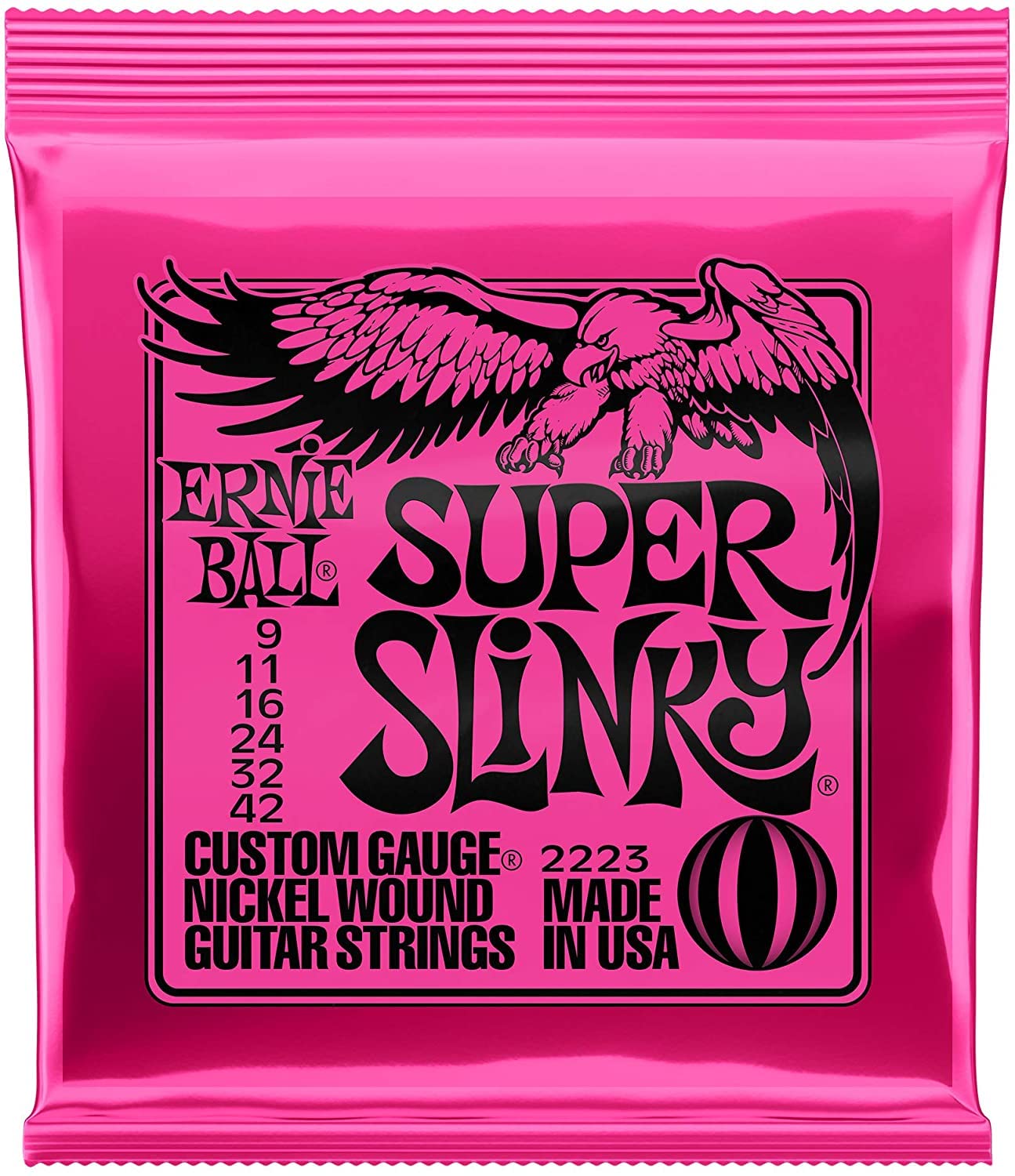 ギター ERNIE BALL 09-42 Amazon.co.jp: 【6セット】ERNIE BALL/アーニーボール 2223[09