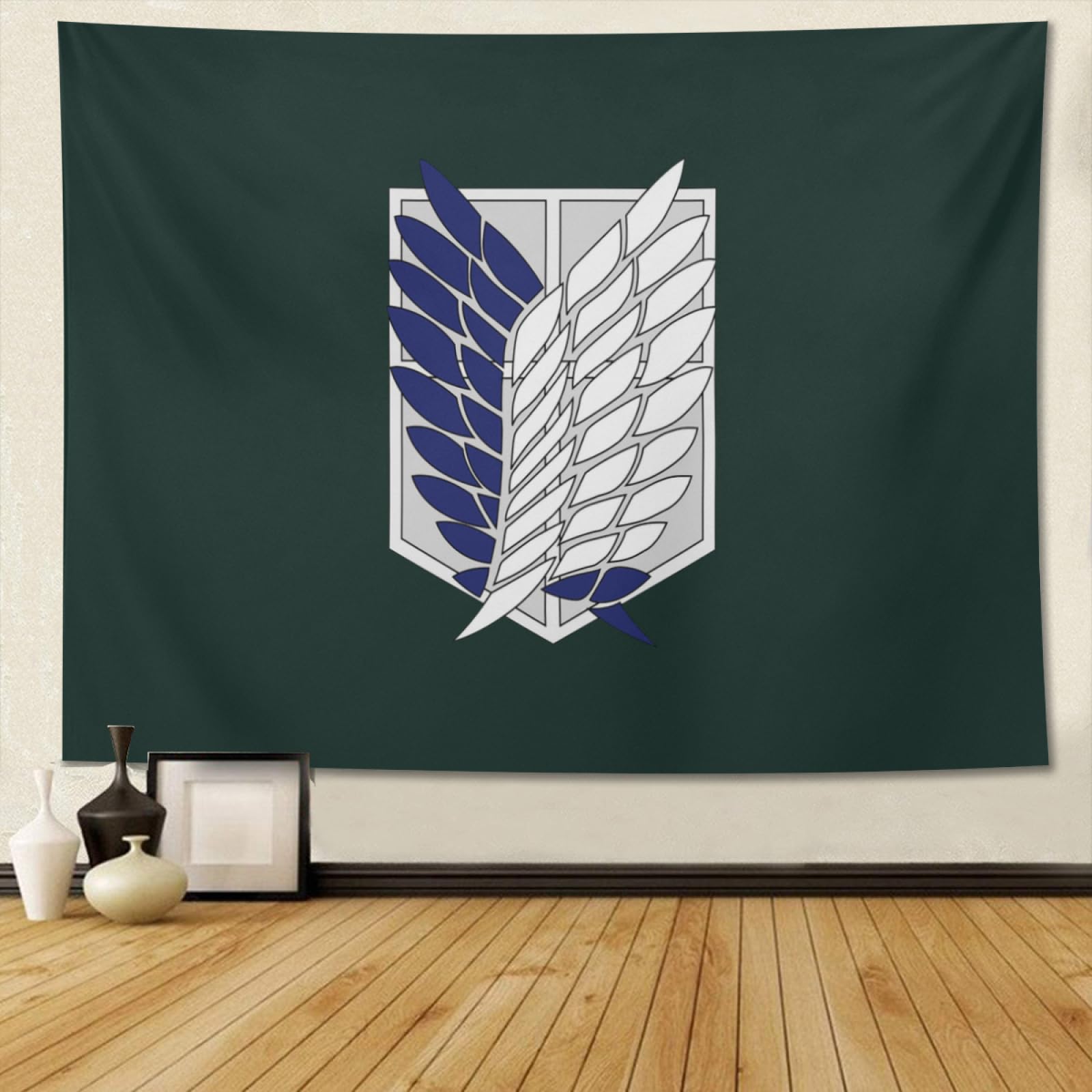 Tapestry Wall Hanging Tapestries Room Art Home Decoration Bedroom Decor Living Room Door Curtain Balcony (Green, 30x40 Inch)