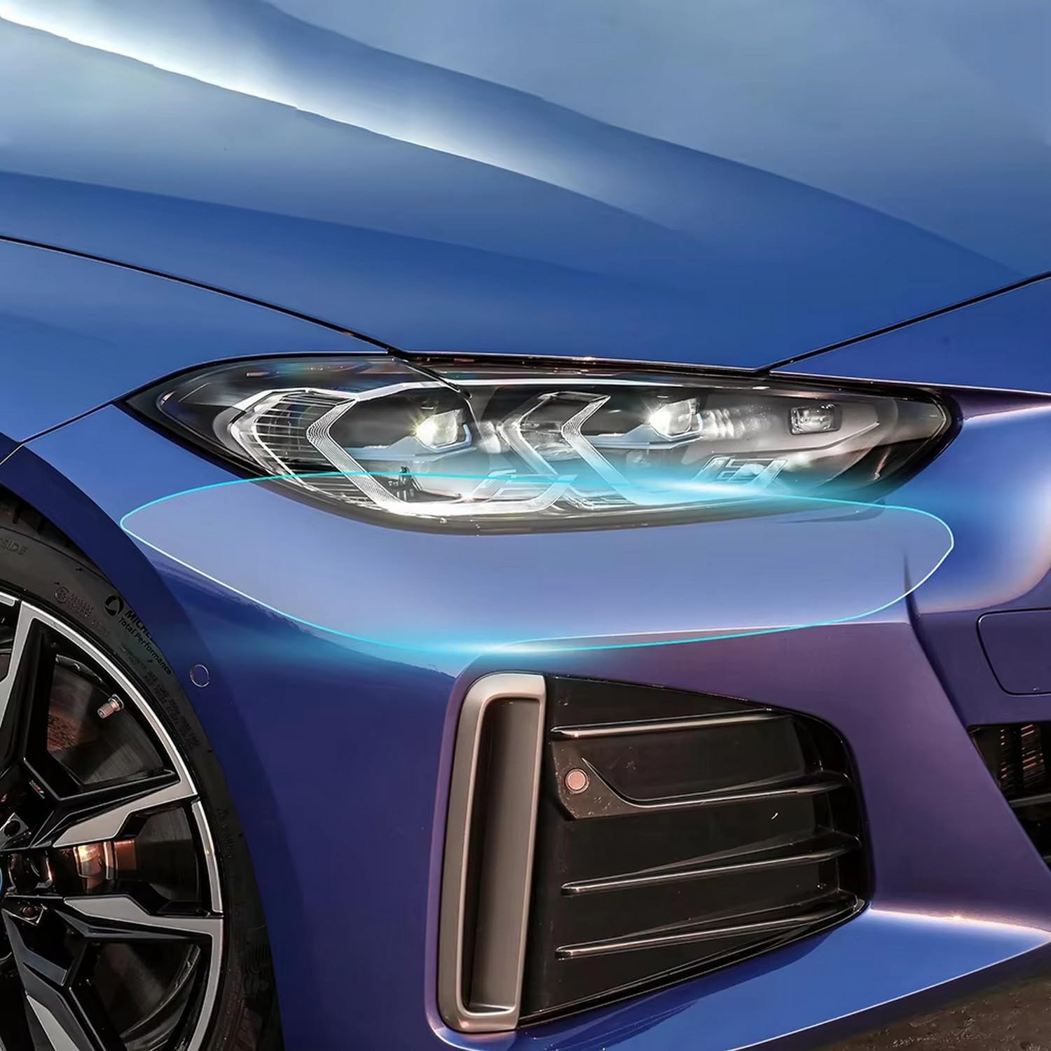 Film optique TPU BMW i4 G26 2022 2023 membrane transparente
